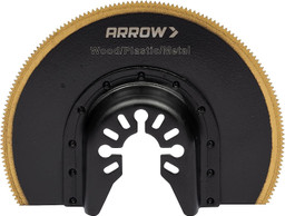 Arrow OSC35CA Titanium Coated Bi-Metal Oscillating Tool Radial Saw Blade 