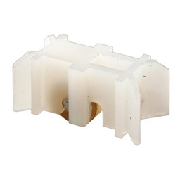 1/2 in. Brass Wheel Sliding Window Roller Assembly (2 Pack)