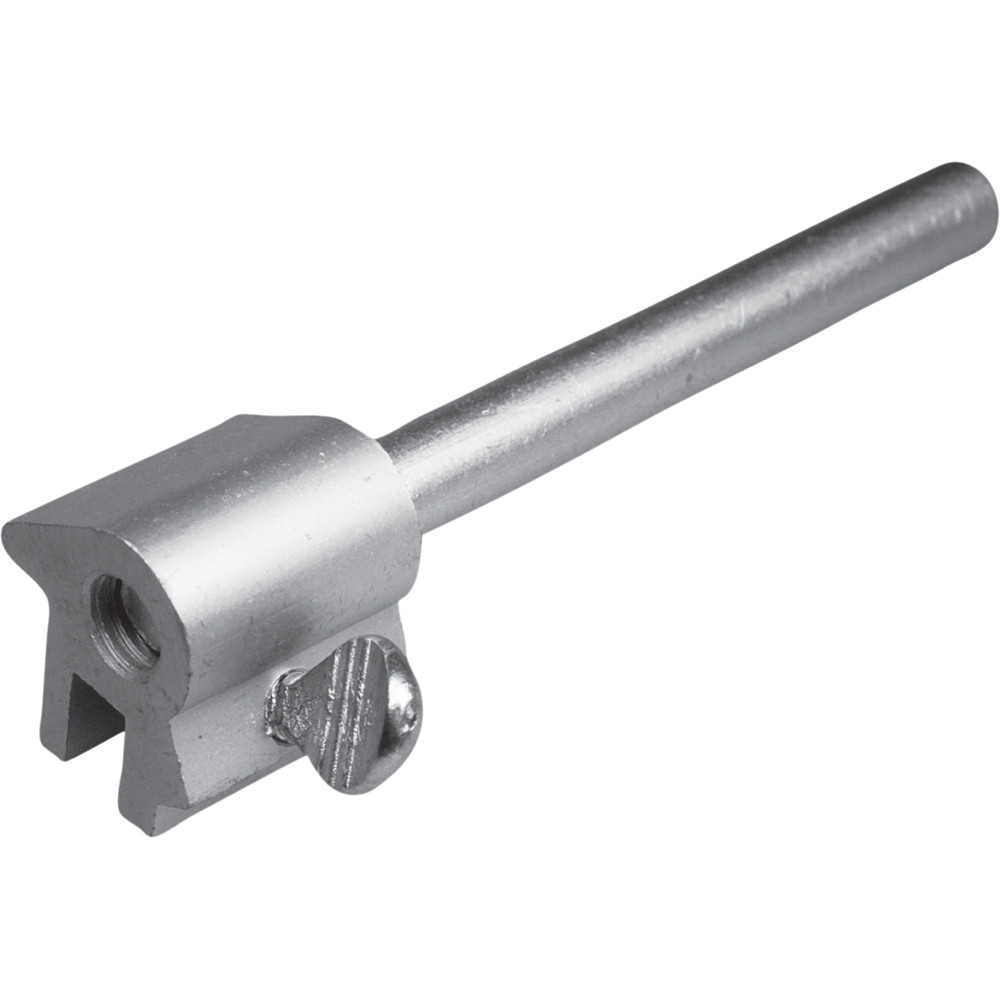 Sliding Window Bar Lock, 3", Aluminum, Reversible