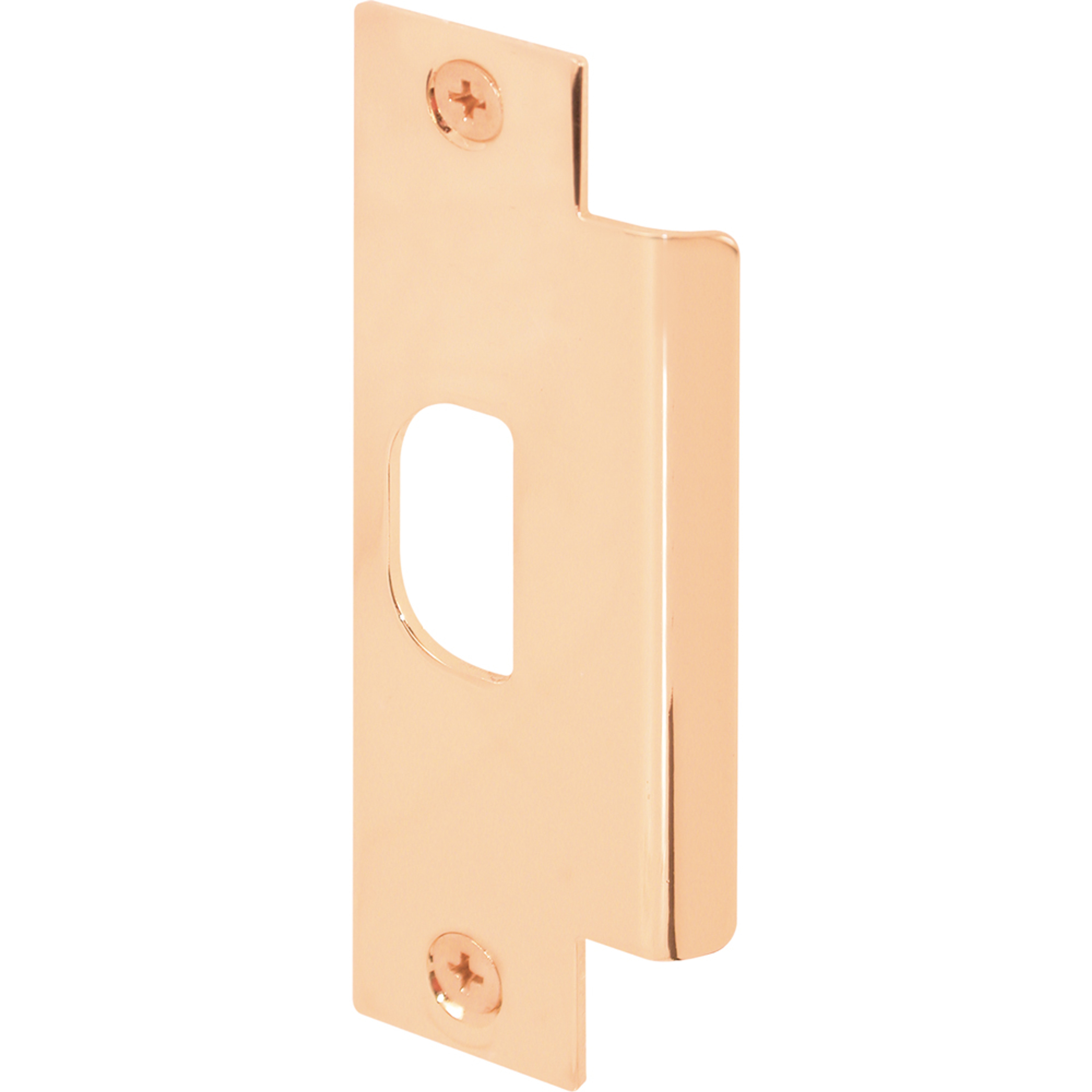 DOOR STRIKE, SOLID POLISHED BRASS, COMMERCIAL, ASA