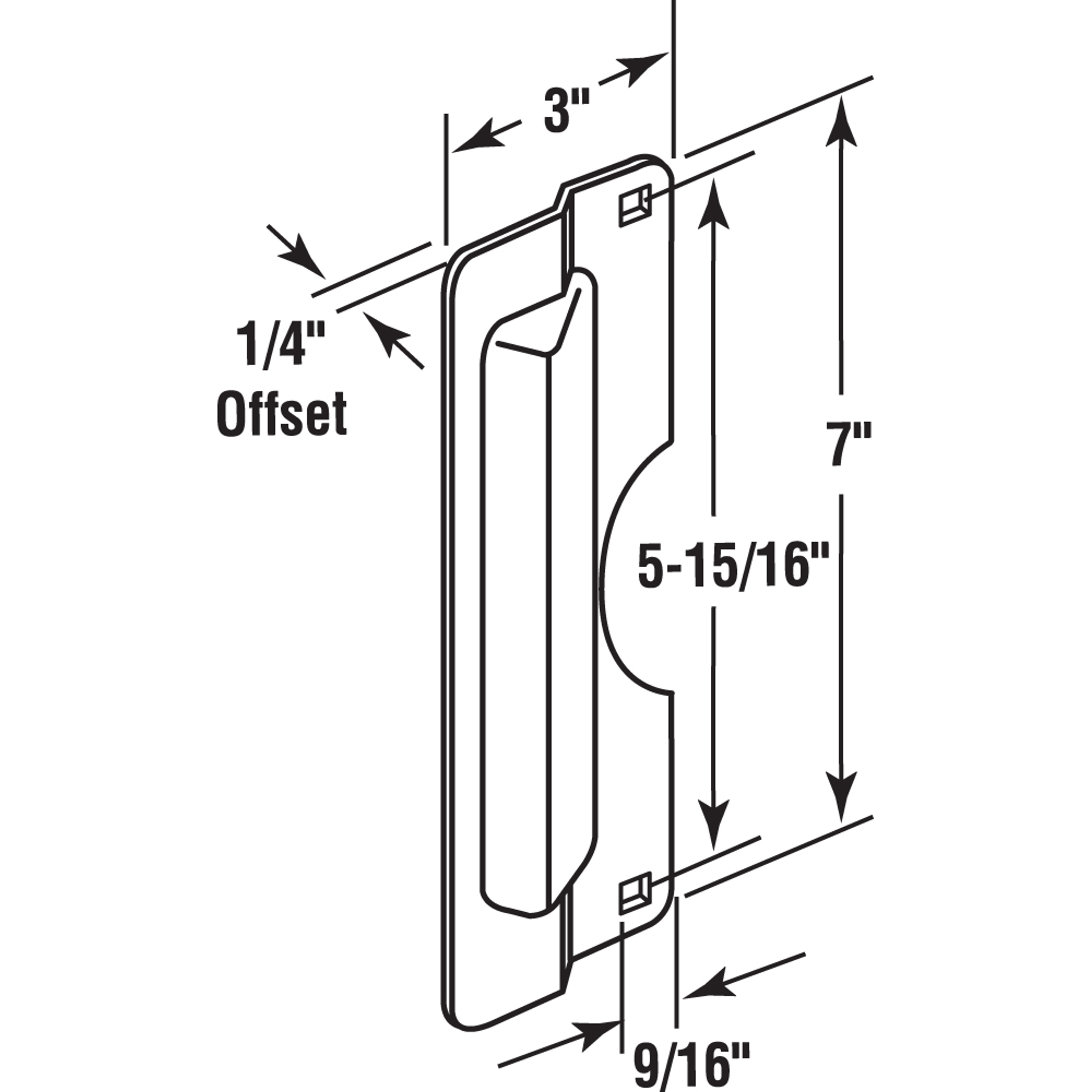 U 9502 |  Entry Door Latch Shield