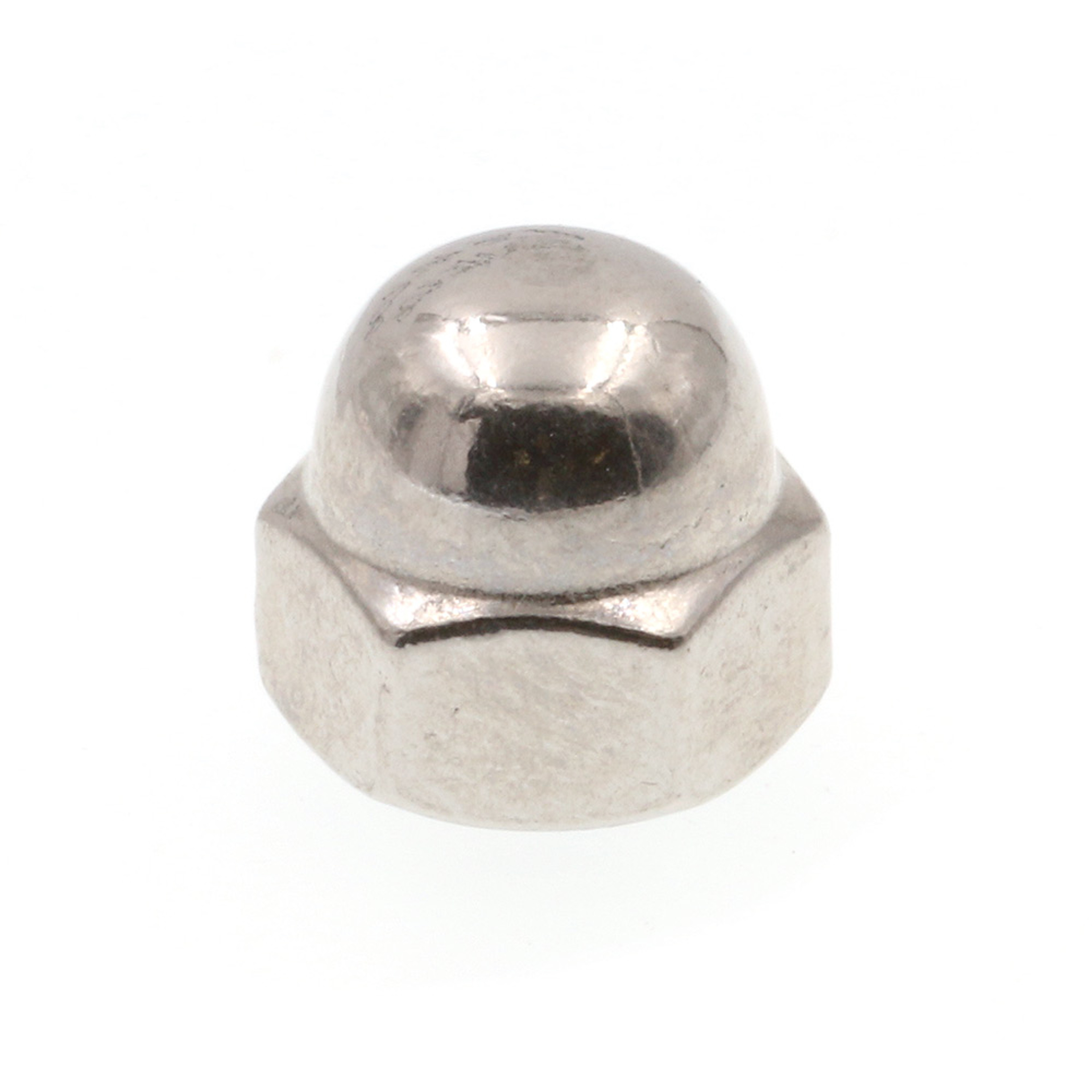  Acorn Cap Nuts, #8-32, Grade 18-8 Stainless Steel (10 Pack)