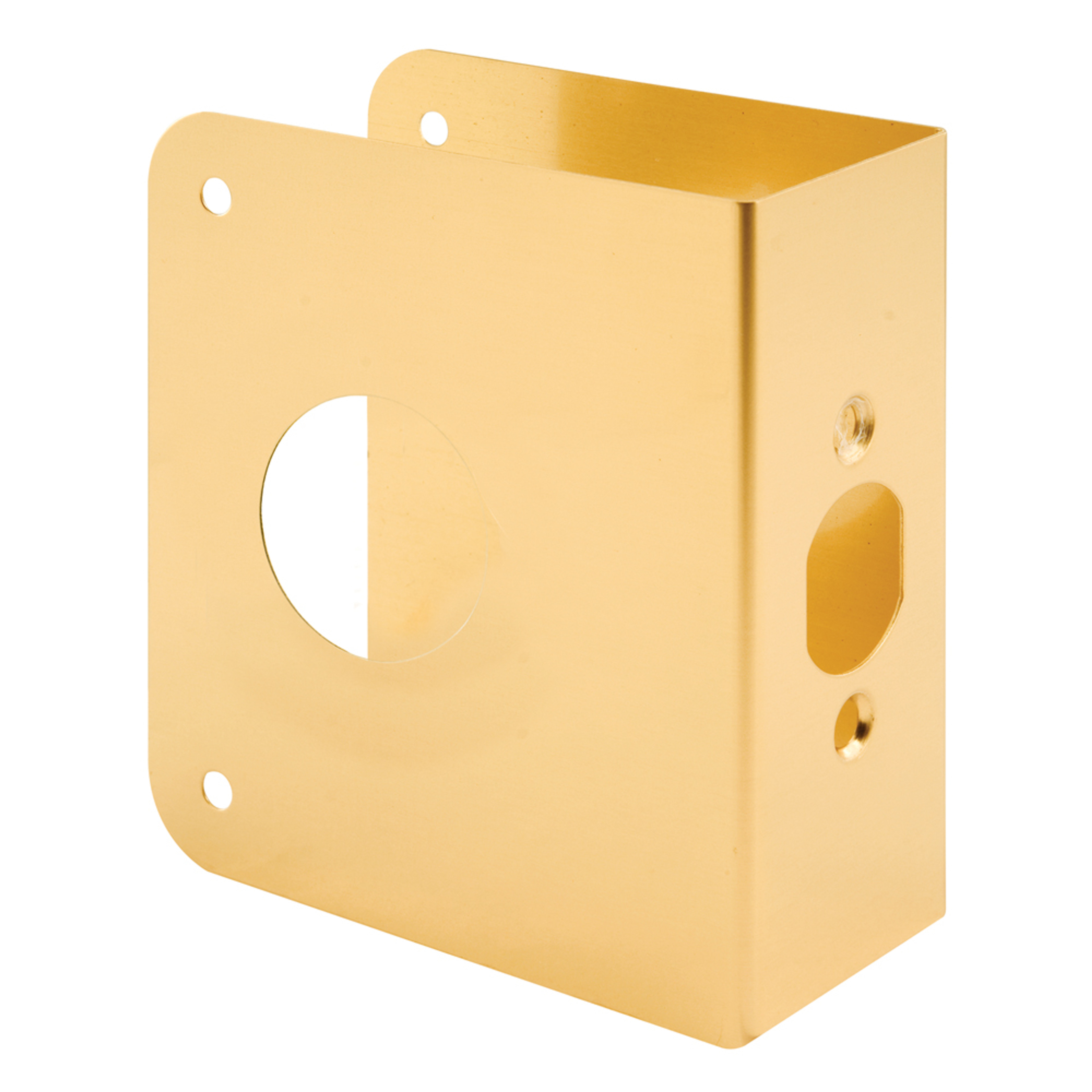 Lock & Door Reinforcer  (brass/1-1/2" Bore)