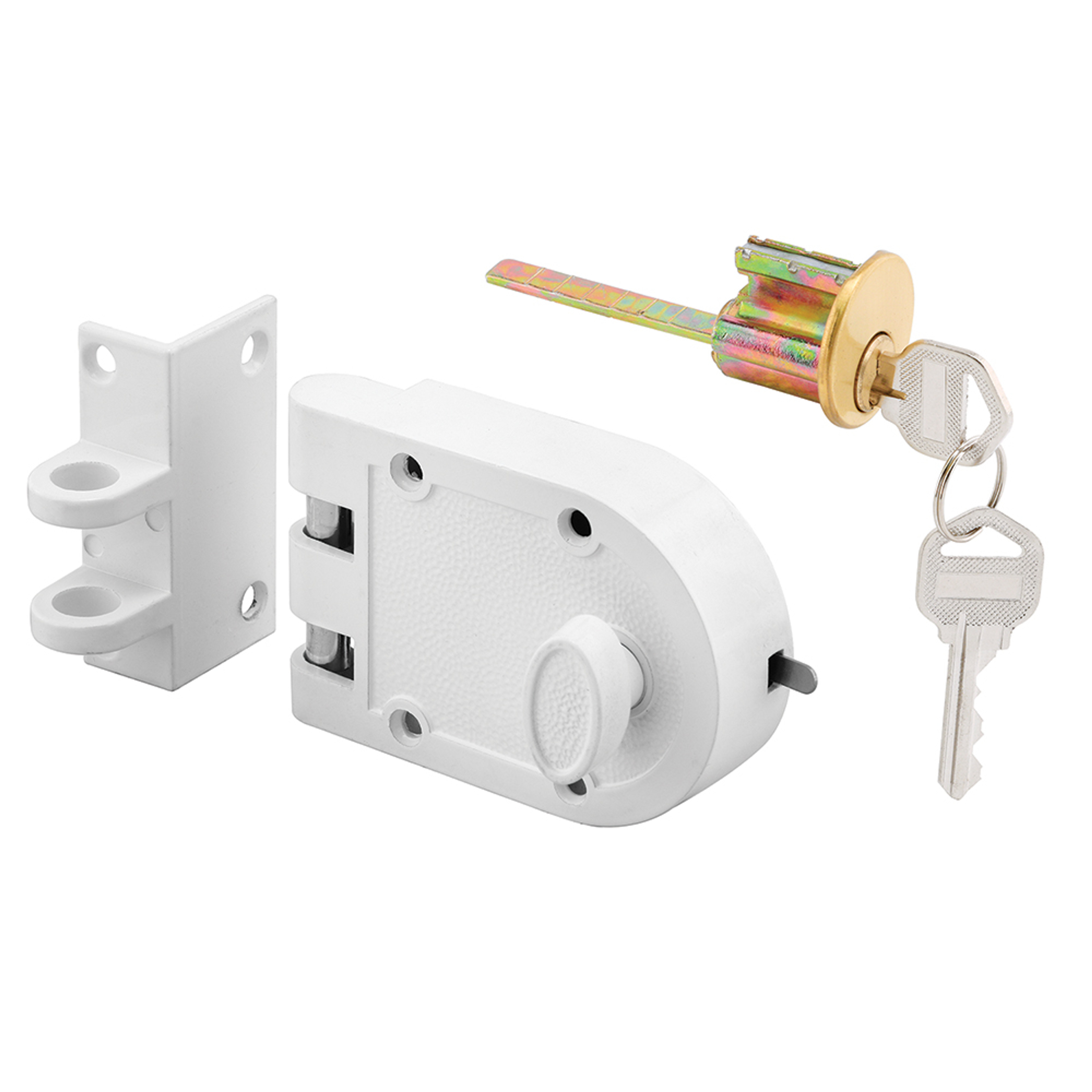 Jimmy Morrise様 Painted White Single Cylinder Keyed 