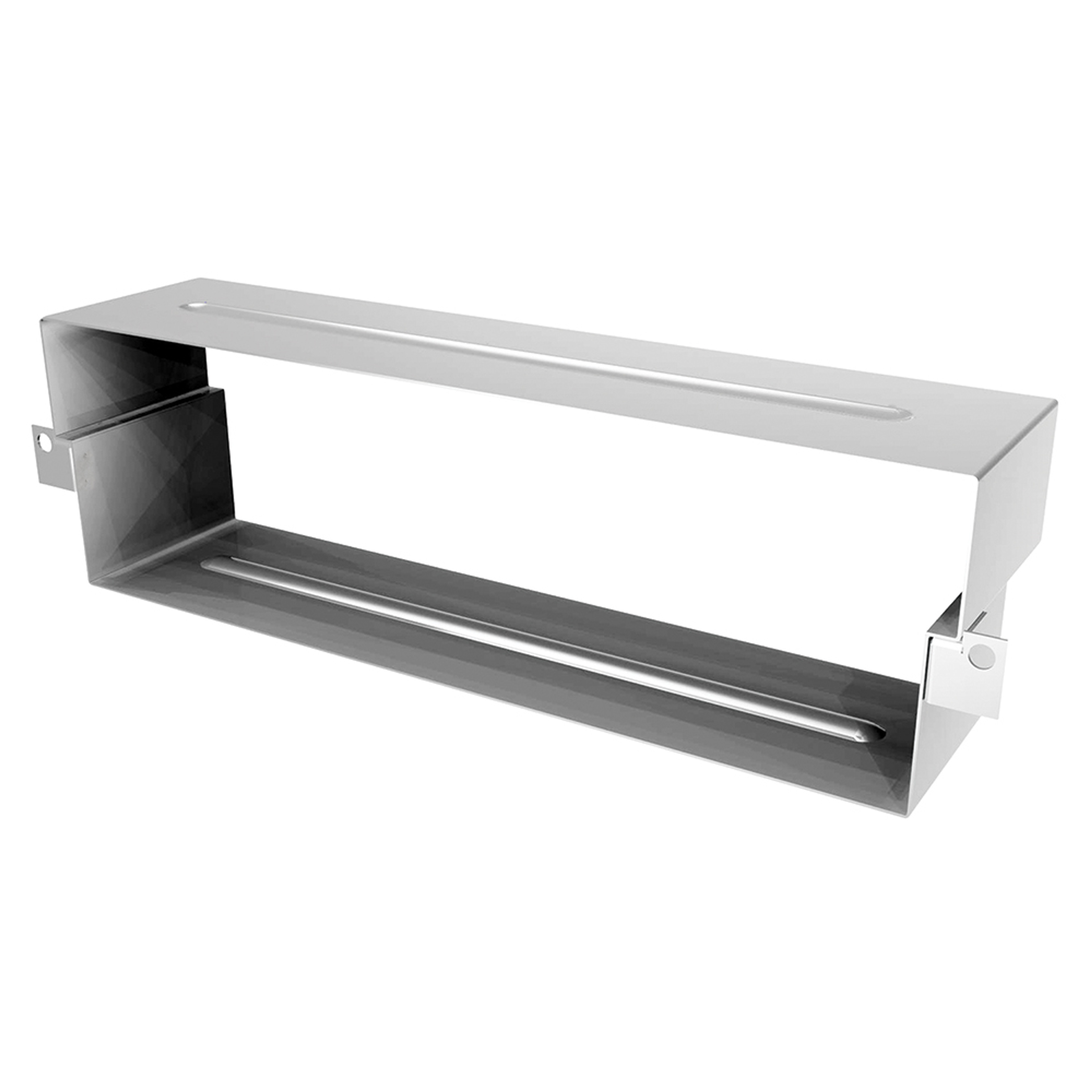 Mail Slot Sleeve, Stainless Steel, 2-11/16 by 7-1/2 inch for Hollow Door Use