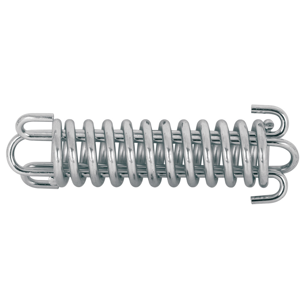 Porch Spring, Spring Steel Construction, Nickel-Plated Finish