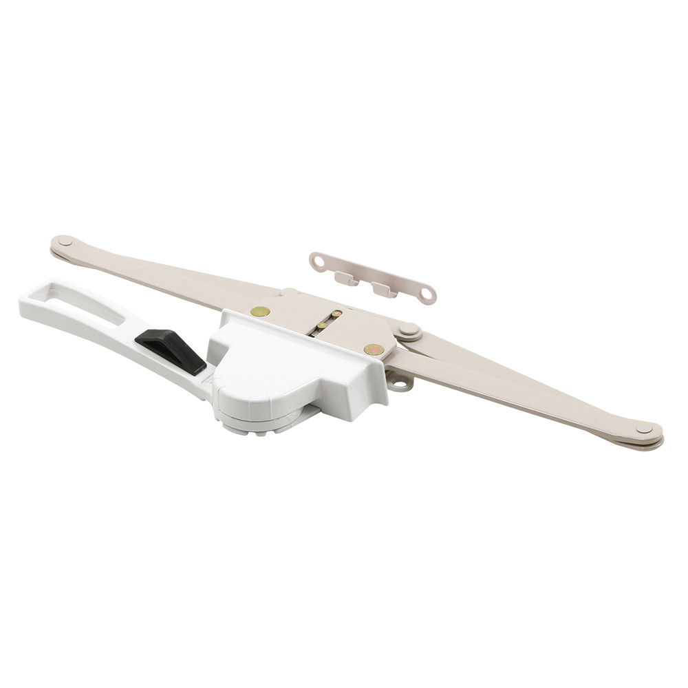 Single Pull Lever Operator, 13-1/8 in., White Finish (Single Pack)
