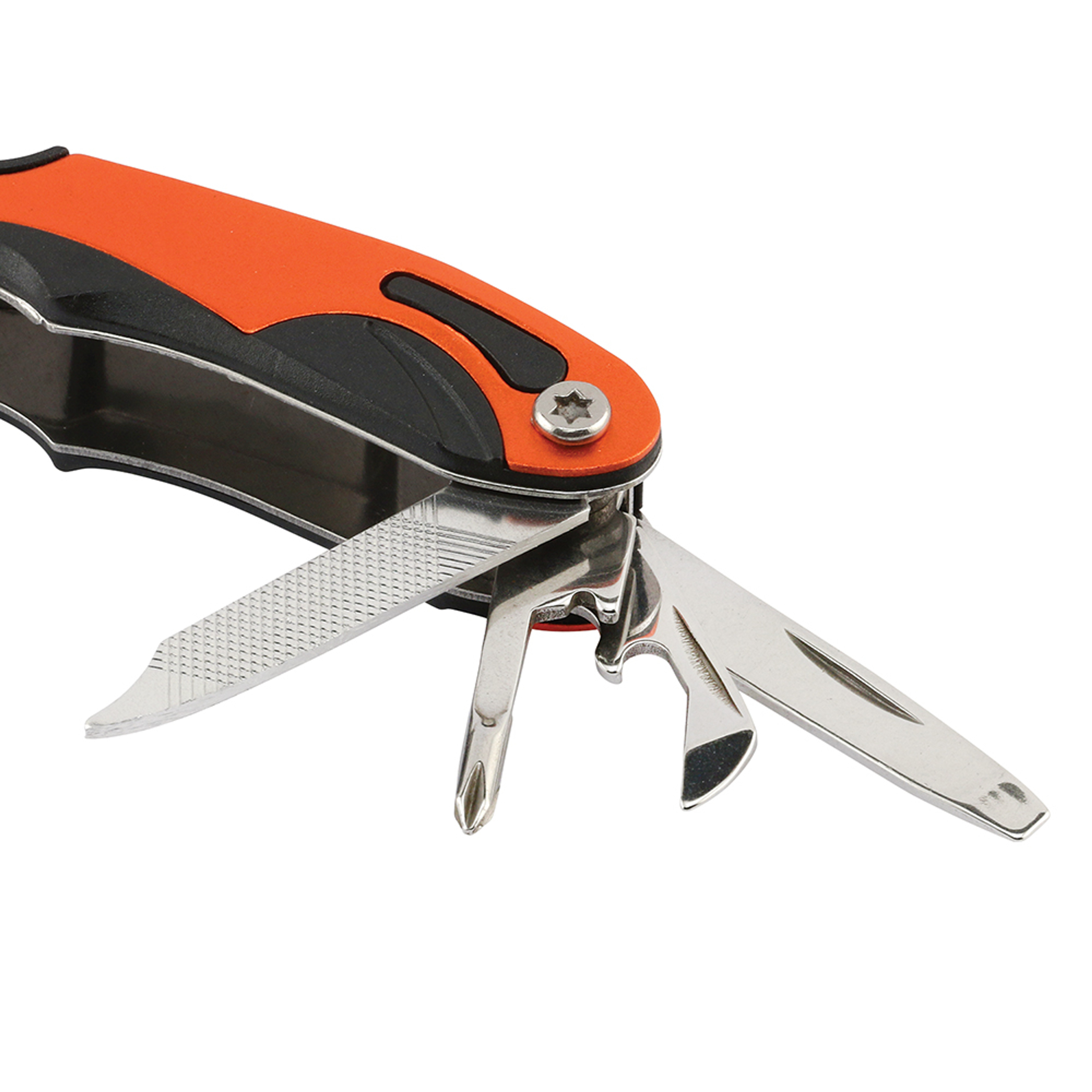 SWISS+TECH 12-in-1 Precision Multi-Tool, Stainless Steel Tools, Tool for Camping (Single Pack)