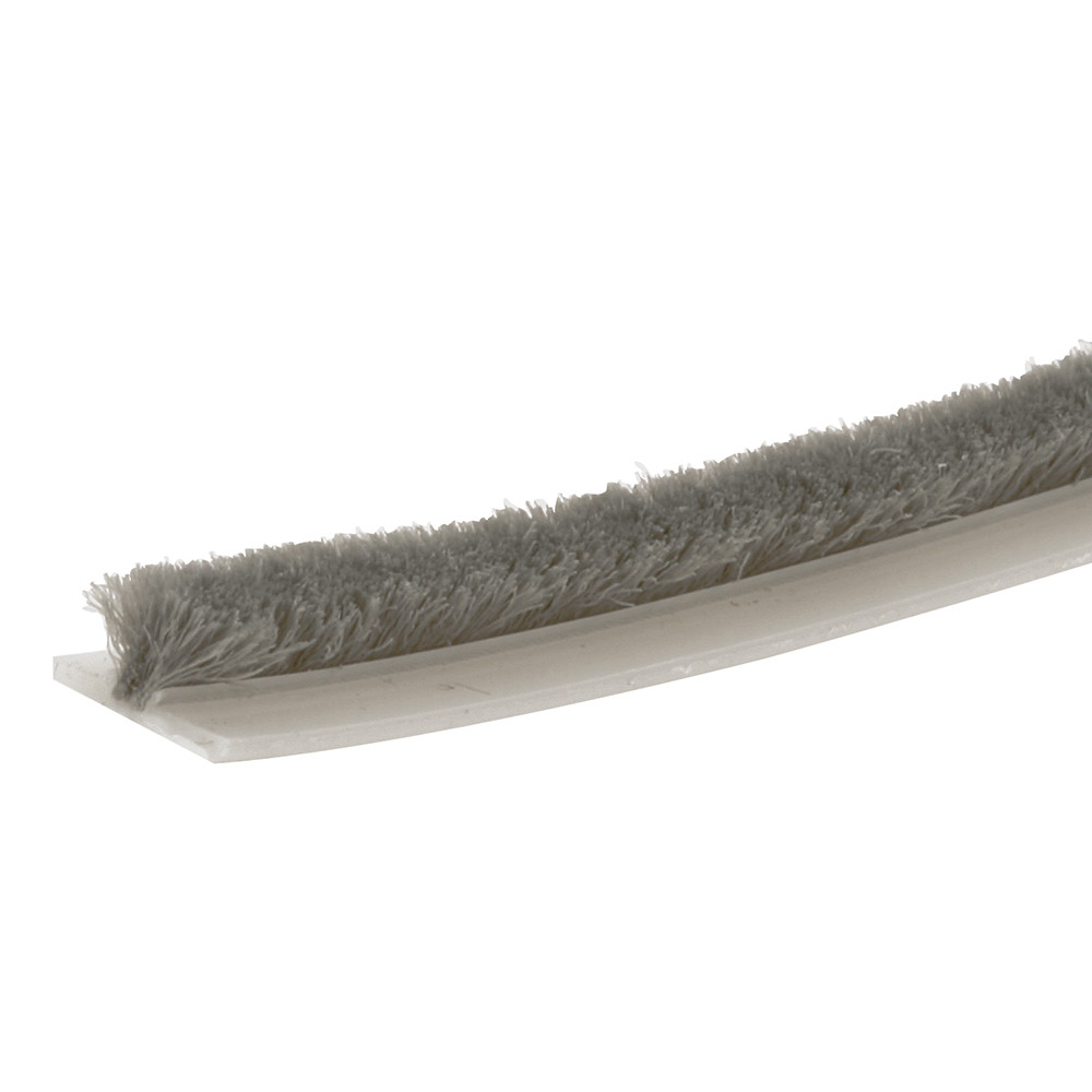 Prime-Line Adhesive-Backed Window Pile Weatherstrip – Gray, 18 ft