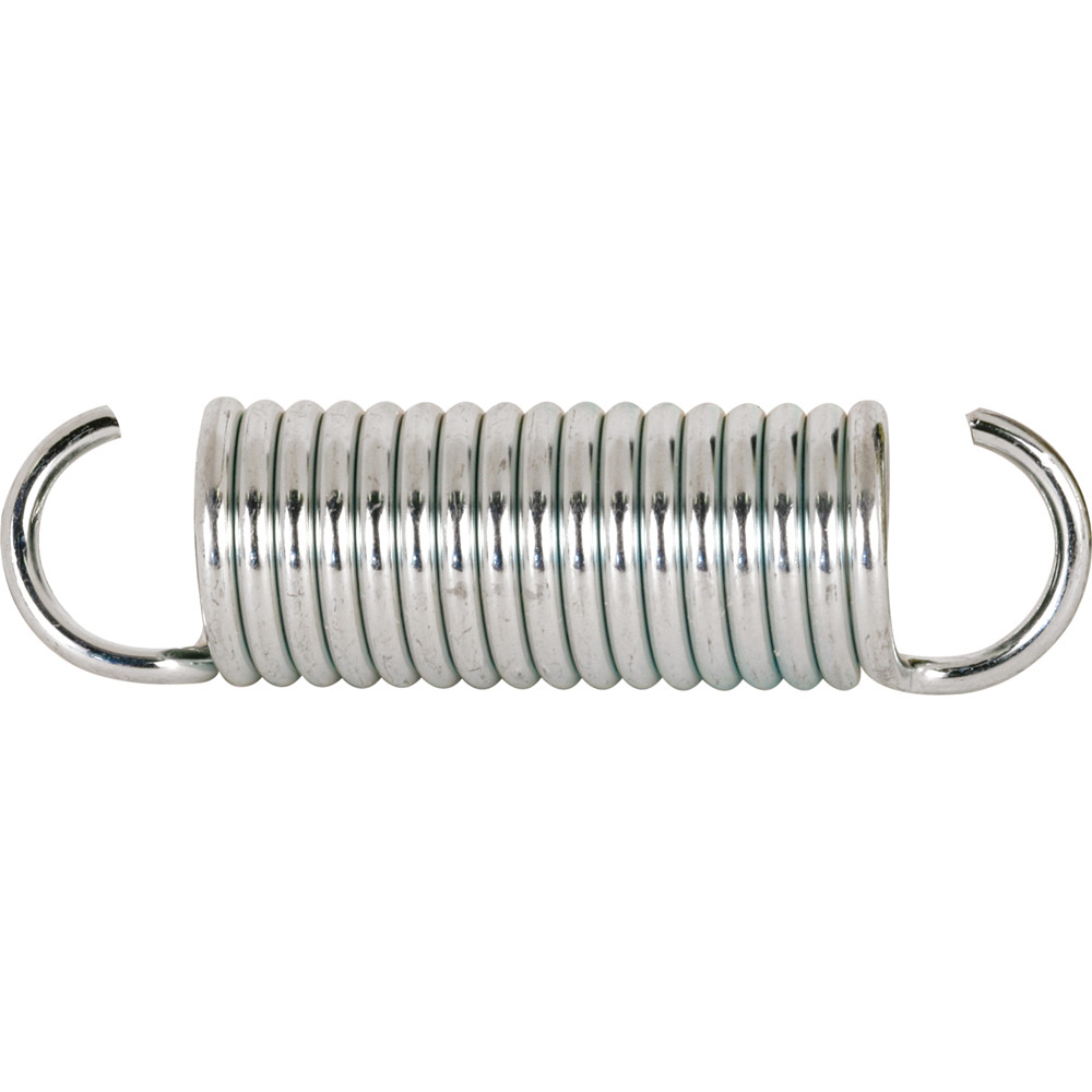Extension Spring, 3/4 inch x 2-7/8 inches x .15 Wire Diameter, Spring Steel, Single Loop, Open, Pack of 2