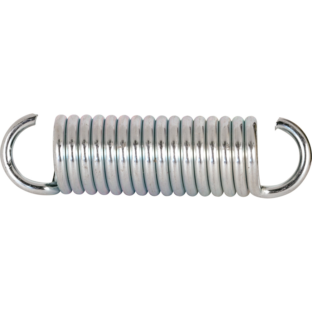 Trampoline Spring, 13/16 inch x 3-1/8 inches, Steel, Single Loop, Open Pack of 2