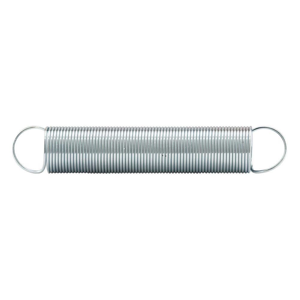 Extension Spring, 7/16 inch x 2-1/2 inches x .28, Steel, Single Loop, Closed, Pack of 2