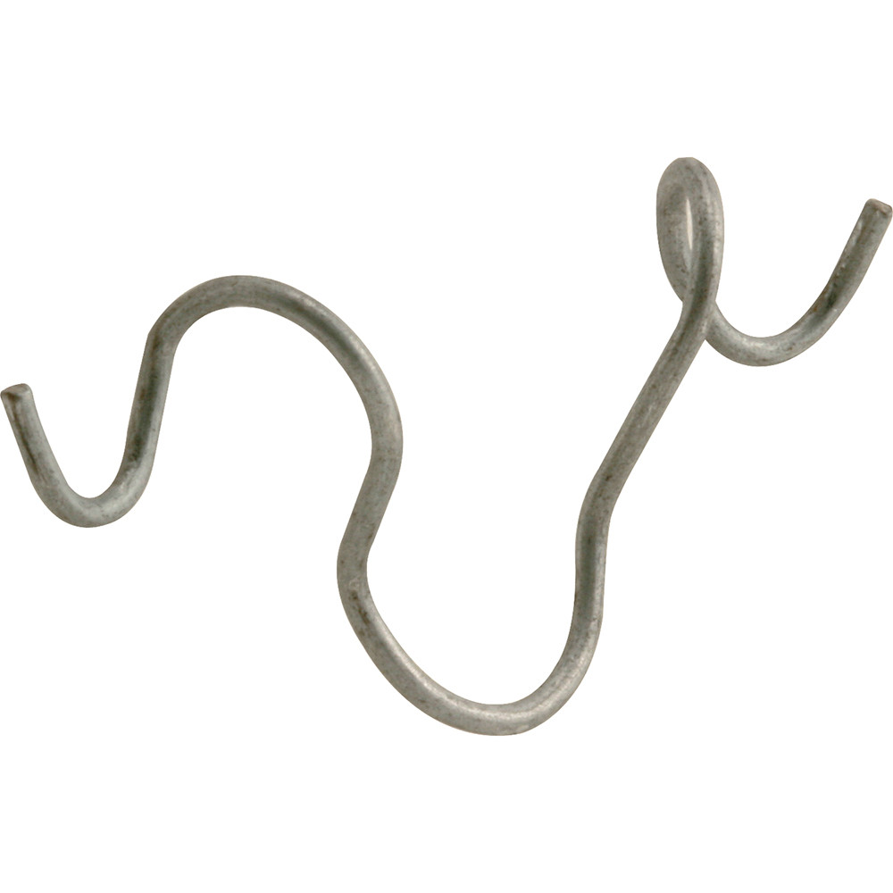 Rams Horn Clip, Spring Steel, 5 Clips