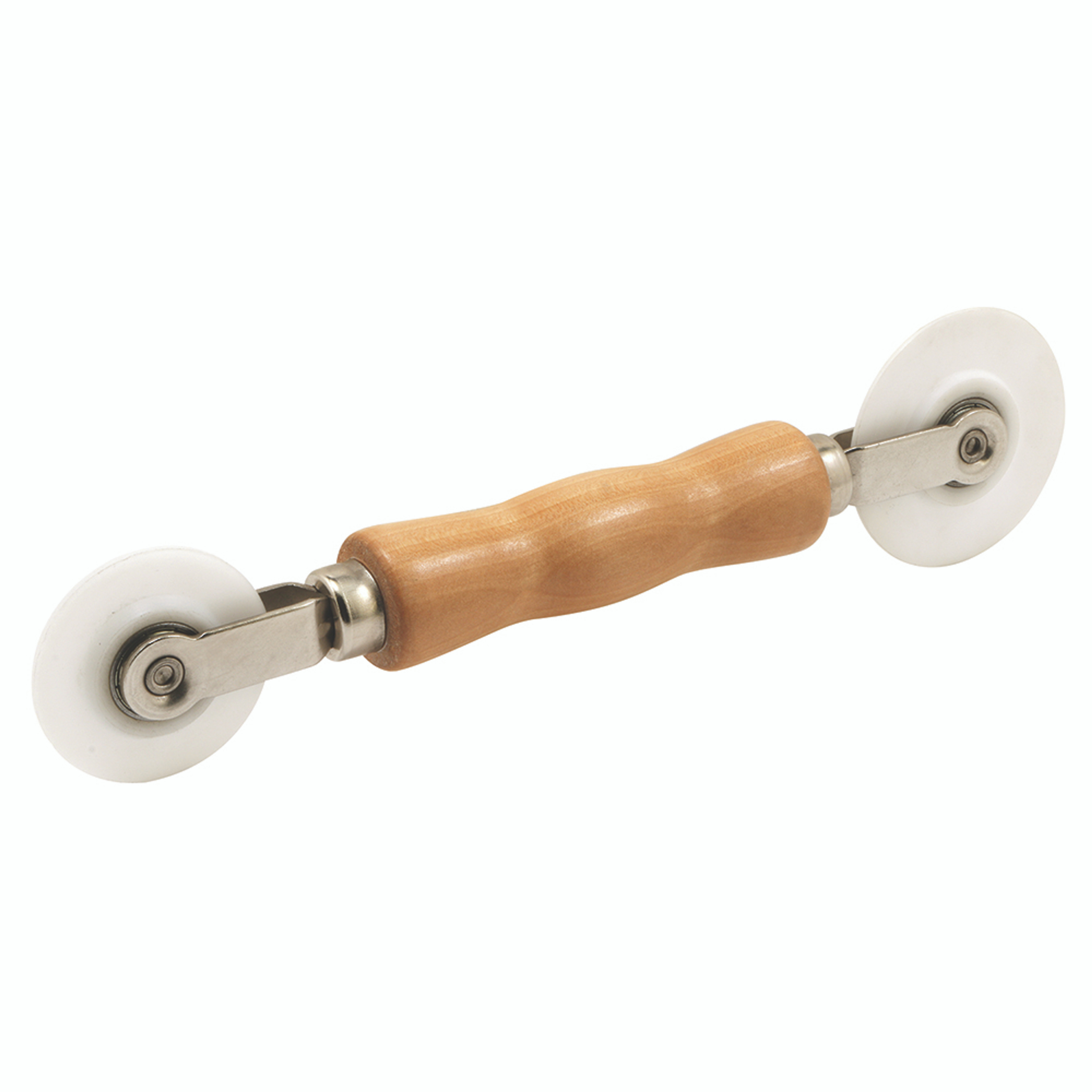 P 8058 |  Professional Screen Rolling Tool, Wood Handle with Nylon Wheels, 1 per pkg.