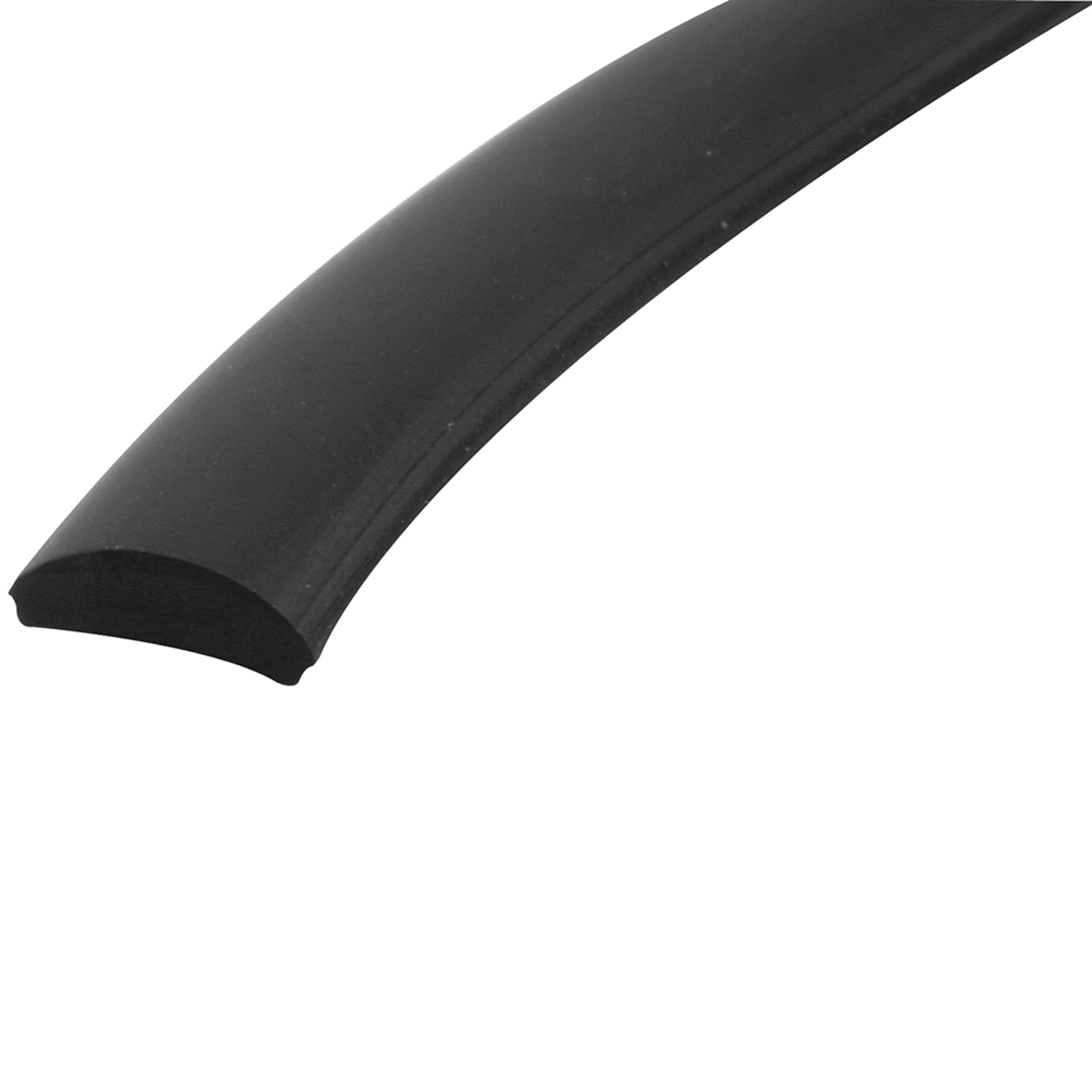 Flat Screen Retainer Spline; 11/32" wide, Black, 5' per roll.