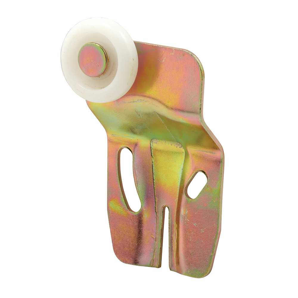 Wardrobe Door Roller Assembly, Back, 7/8 in. Nylon Roller (2 Pack)