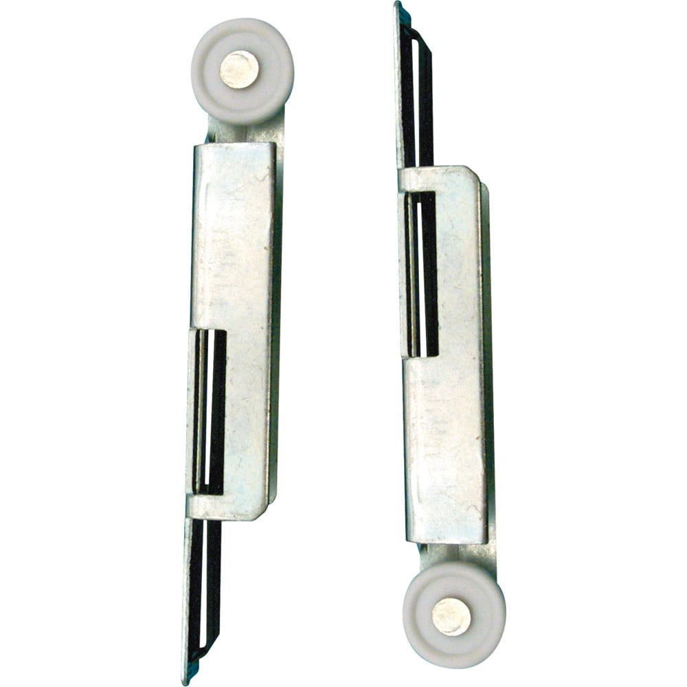 Steel, Frame Mount, Closet Door Roller Set (1 Set)