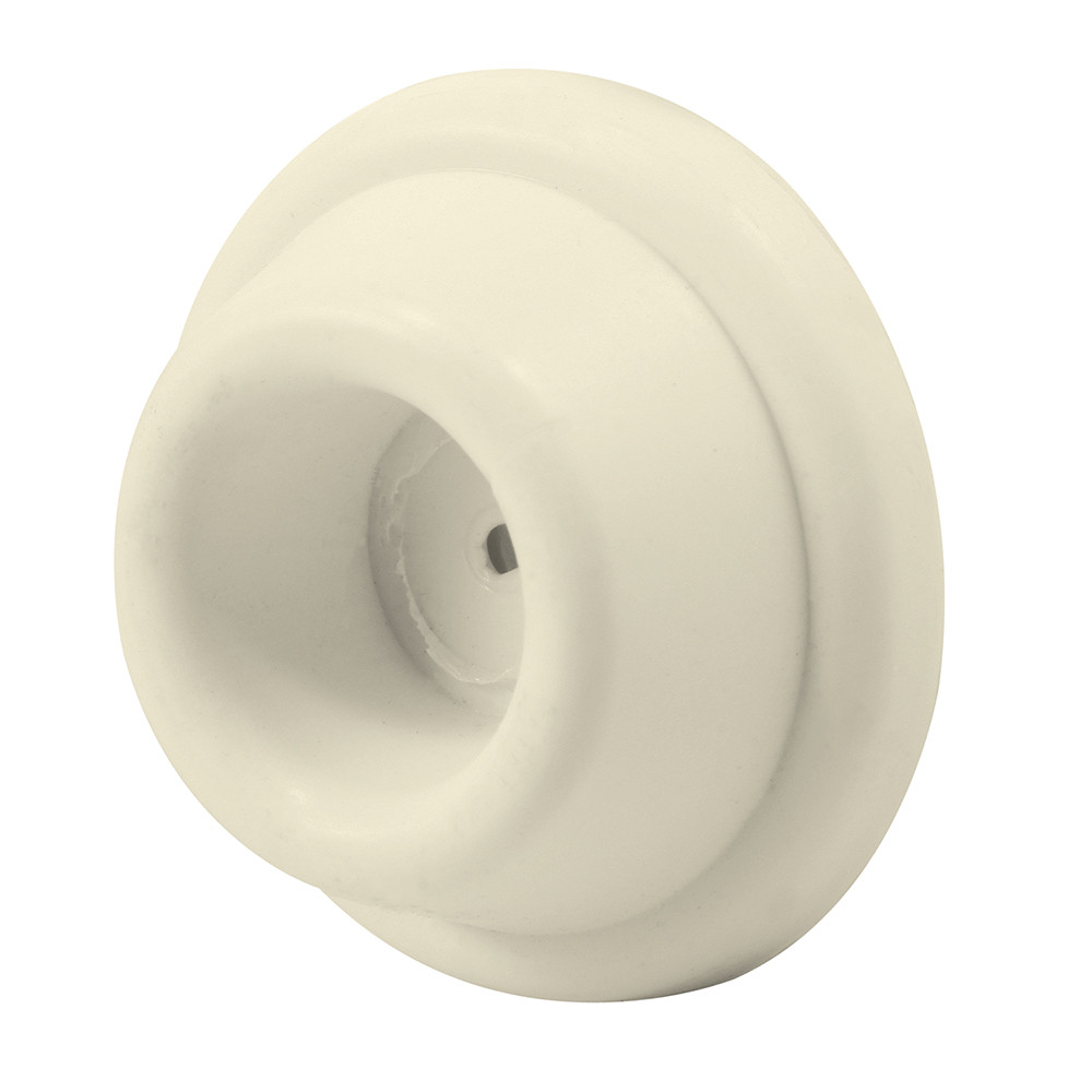 Door Bumper, Wall Mount, Self-Adhesive, Off White (2 Pack)