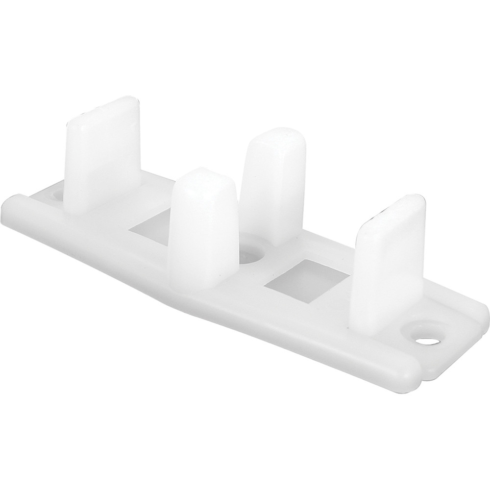 Bypass Door Guide with 3/4 in. High, Adjustable Nylon (4 Pack)