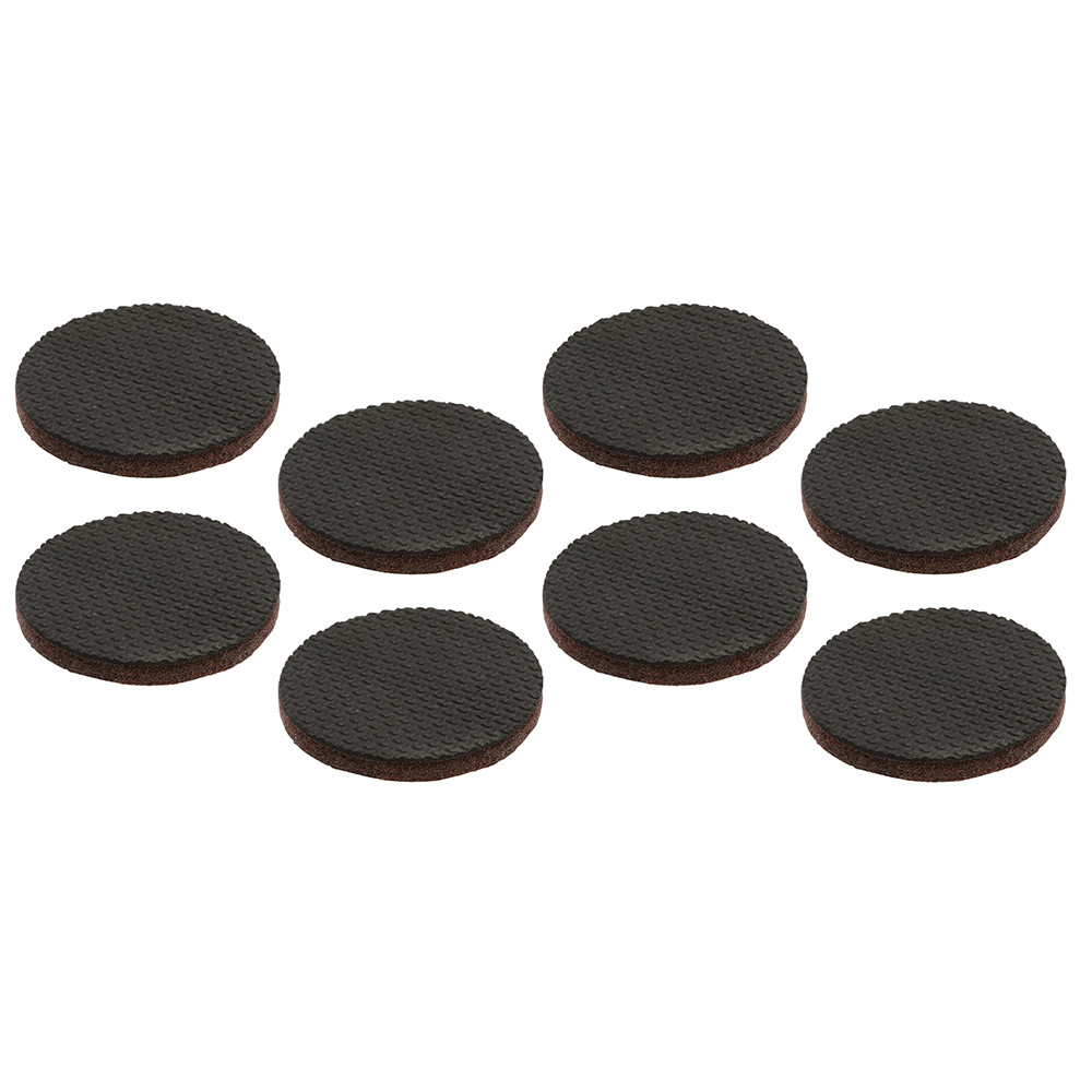 Heavy-Duty Non-Slip Furniture Pads, 1/4 in. Thick x 2 in. Diameter (8 Pack)