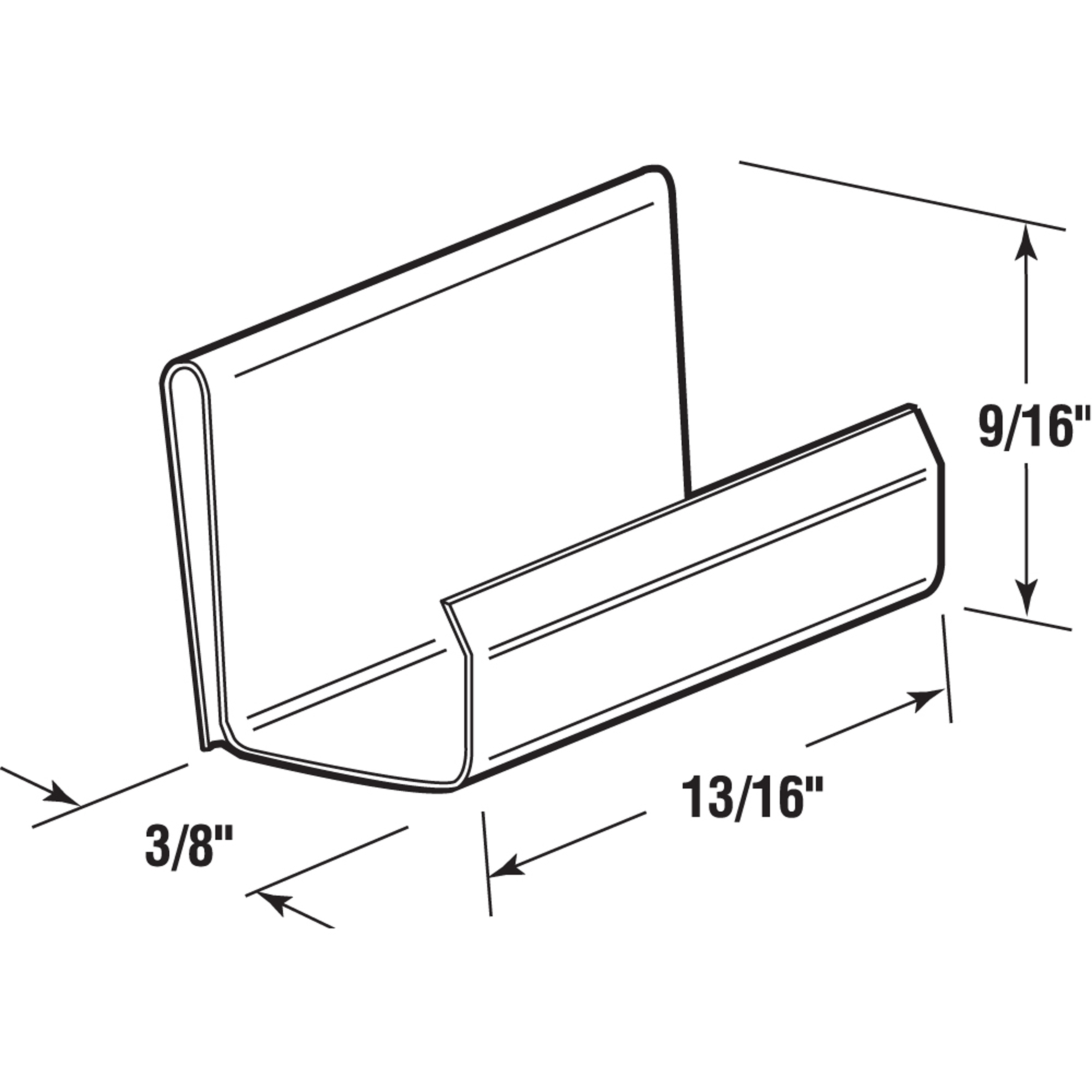 Screen Retainer Clips, 3/8 in., Spring Steel (25 Pack)