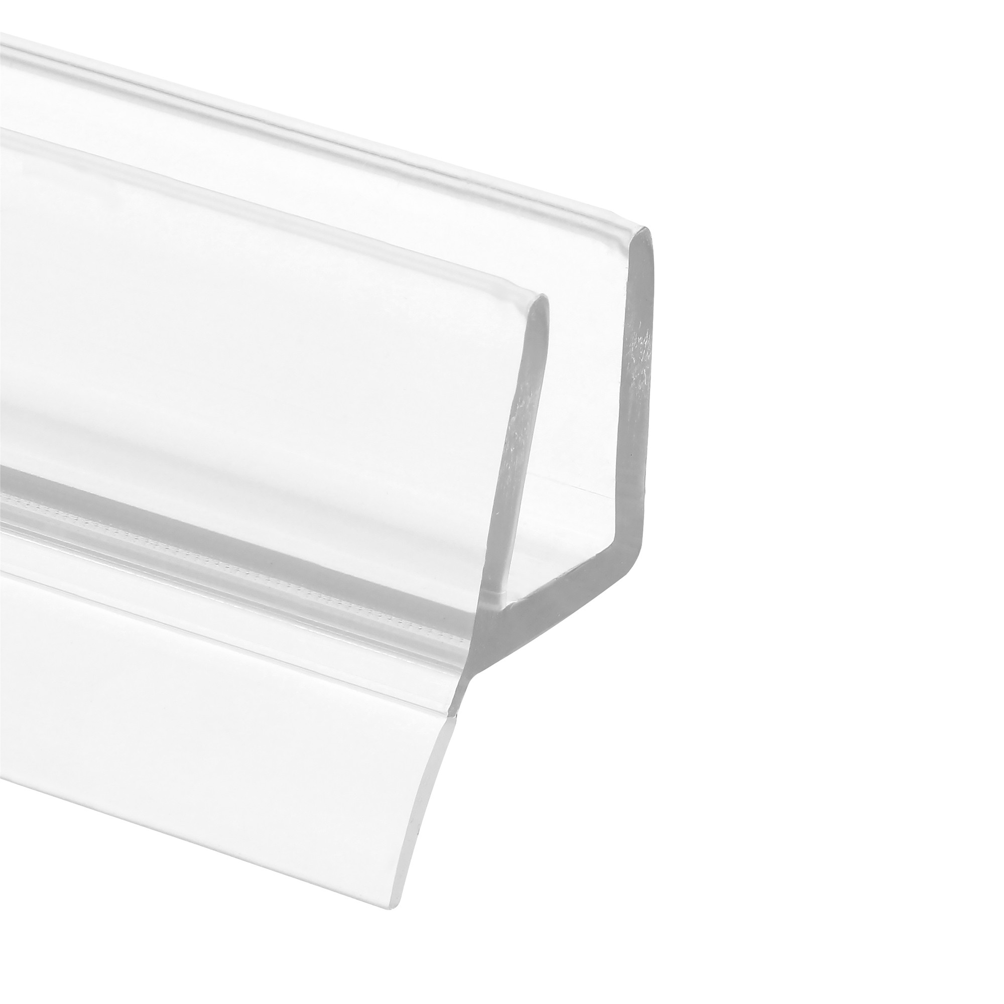 Frameless Shower Door Bottom Seal for 1/4 In. Thick Glass Doors Frameless Shower Door Bottom Seal for 1/4 In. Thick Glass Doors