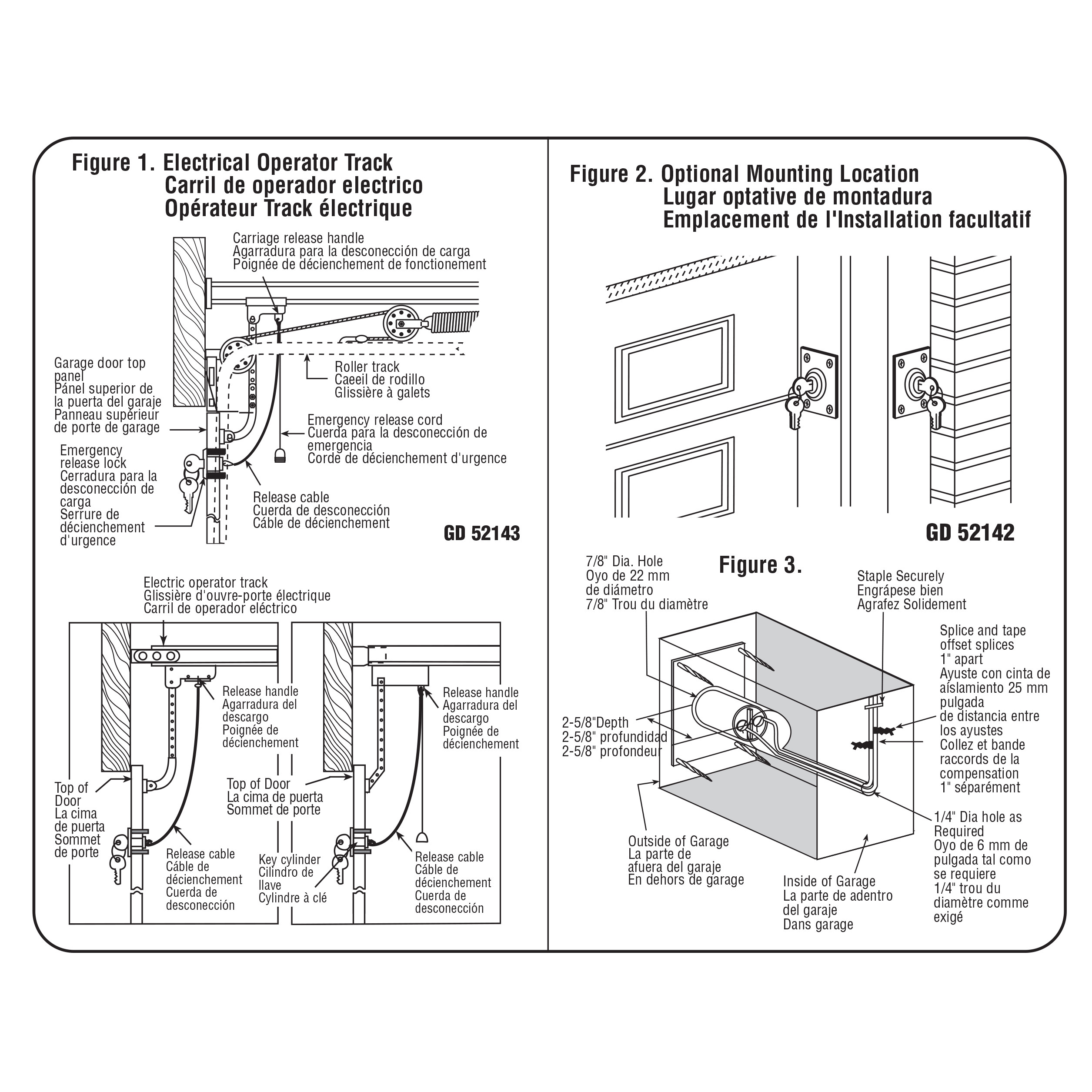 Electric Key Switch, 3/4 in. Outside Diameter, Hardwired (Single