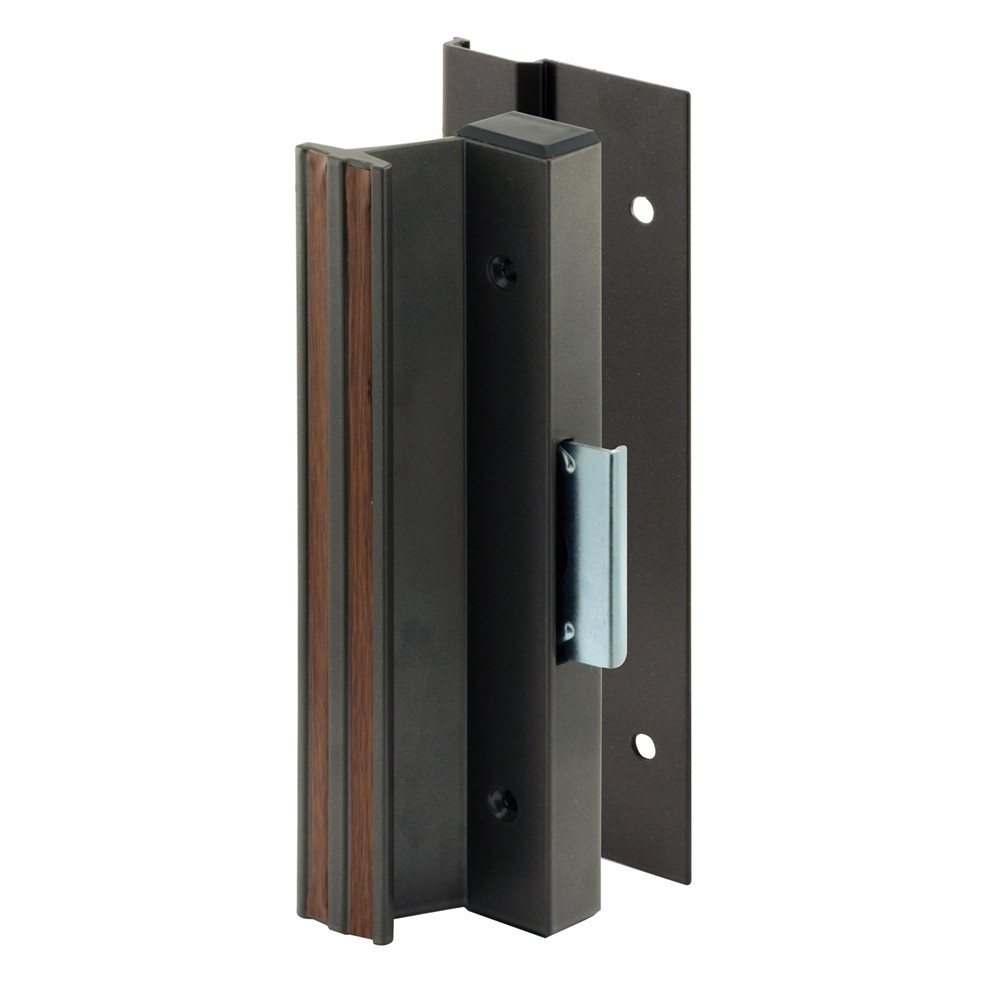 Patio Door Surface with Clamp Latch, Bronze, Extruded Aluminum (Single Pack)