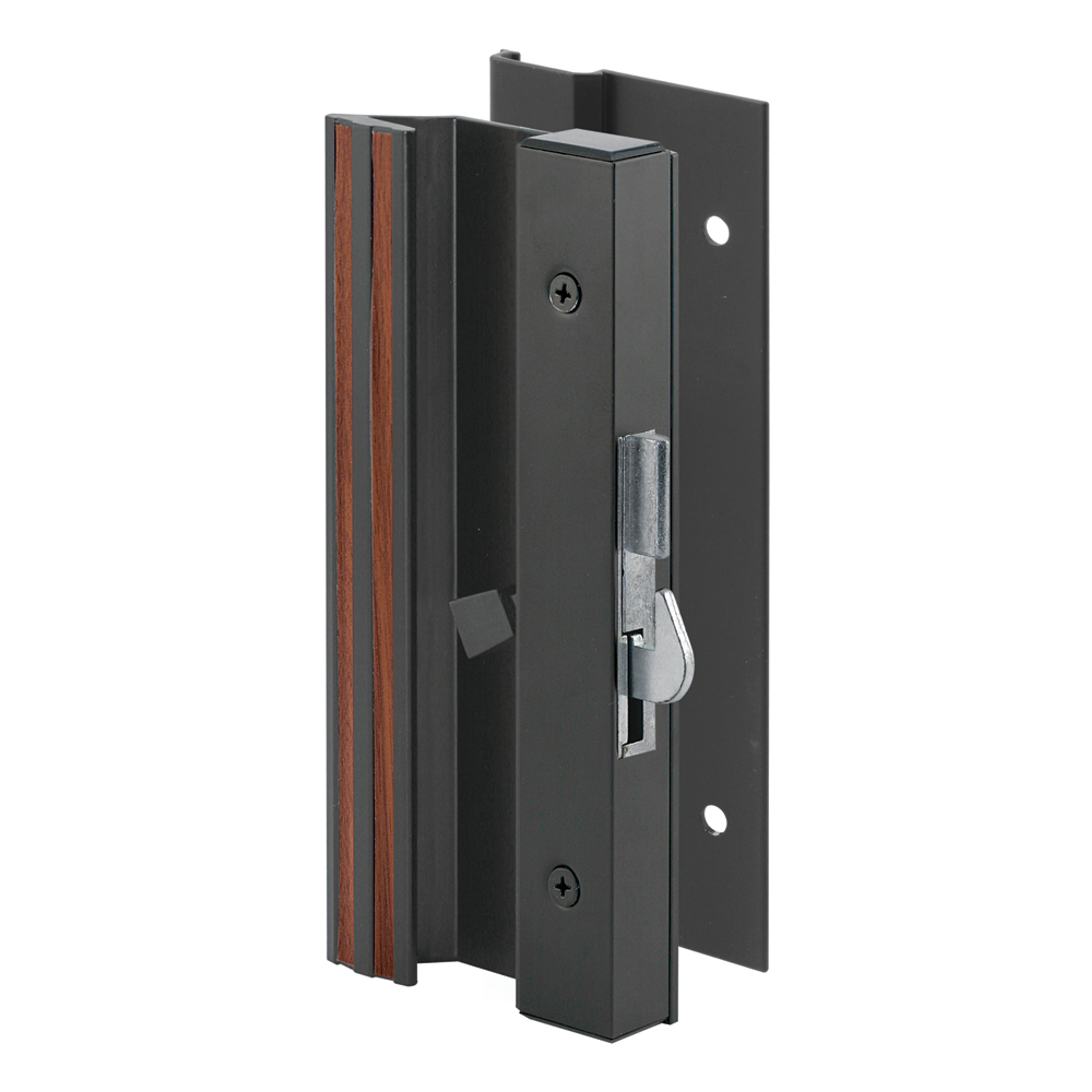 Low Profile/Low Base Black Aluminum Latch Handle (Single Pack)