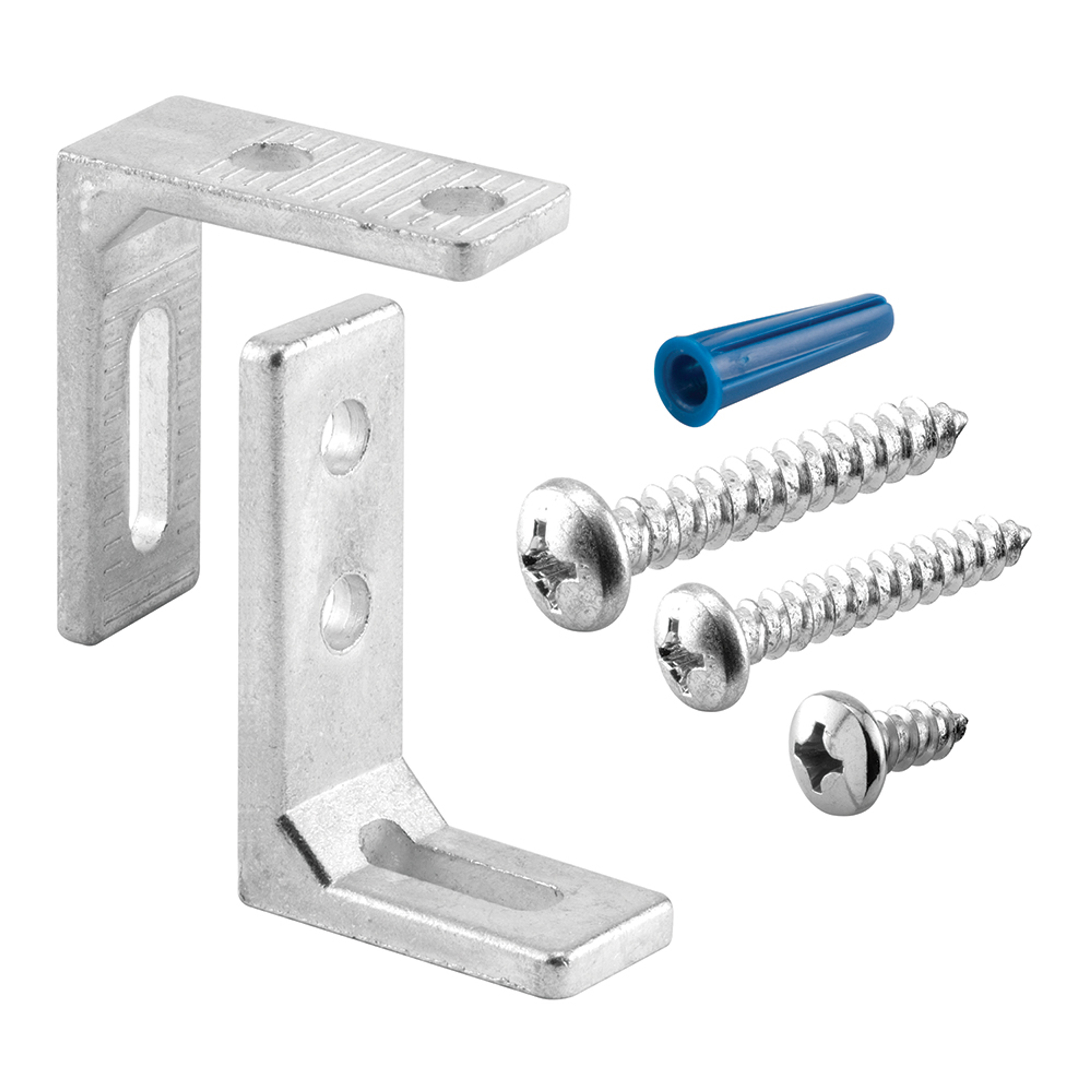 Pilaster Anchor Pack, 3/4 in. and Larger, L-Brackets with Fasteners  (Single Pack)