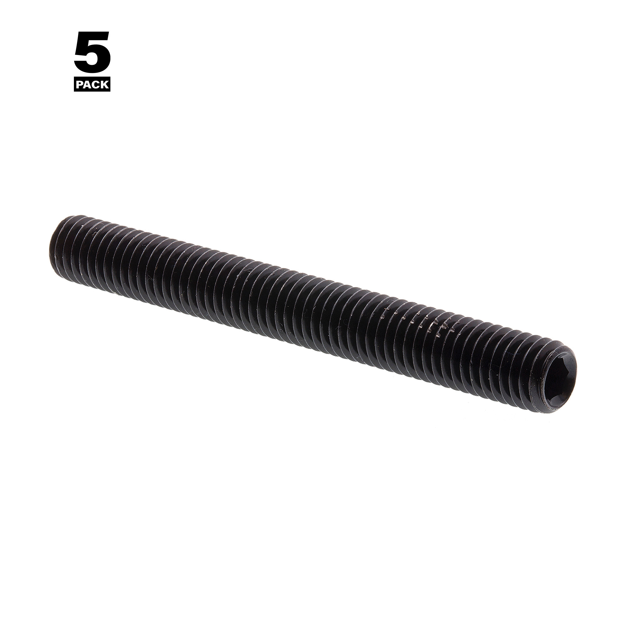 そると。 Socket Set Screws, Metric, M8-1.25 X 70MM, Black Oxide Coated