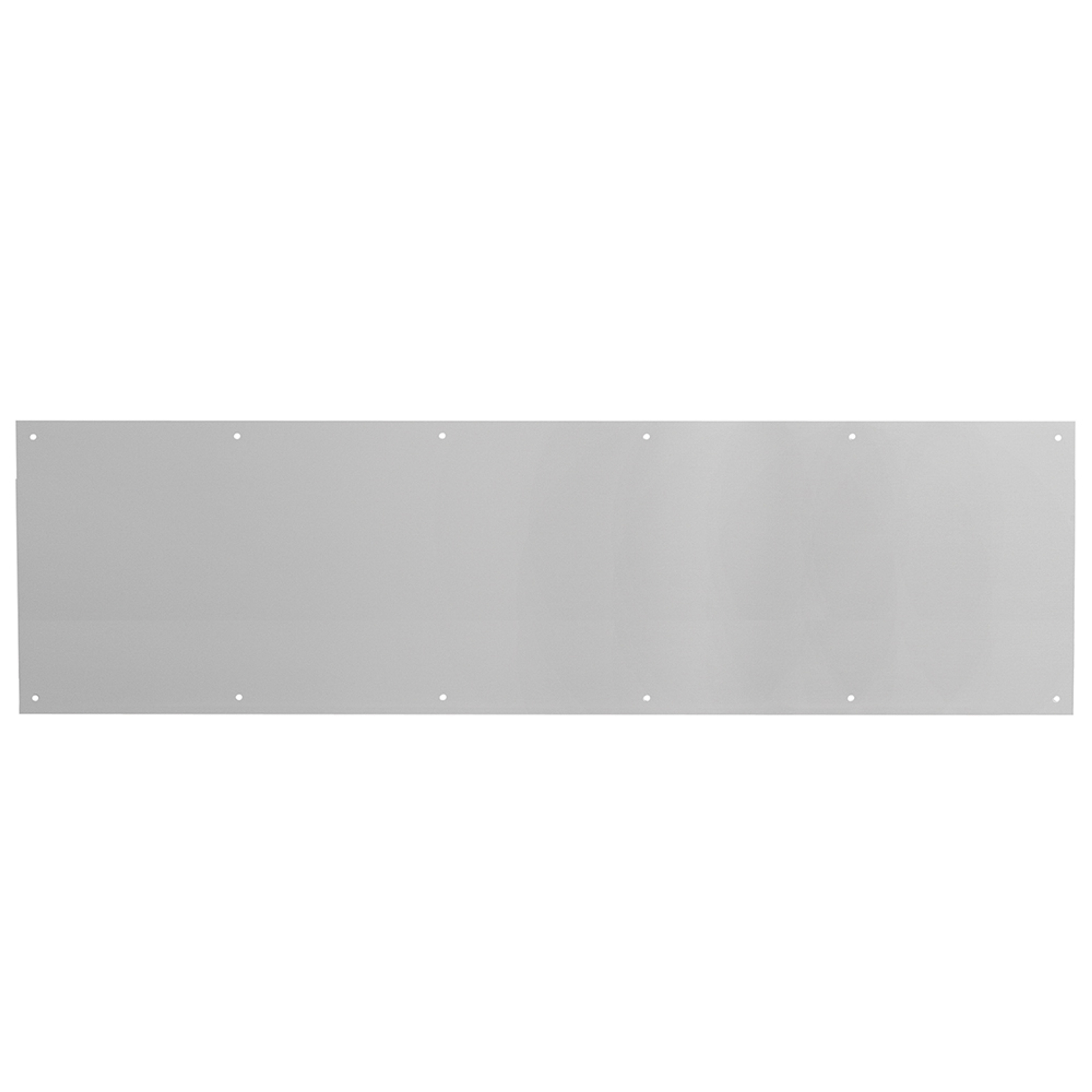 Kick Plate, 8 in. x 34 in., Satin Nickel, Aluminum (Single Pack)