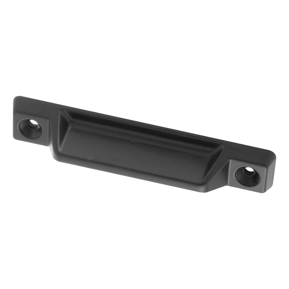 Deluxe Sash Lift, Diecast, Black, 3-5/16 in. Hole Centers (2 Pack)
