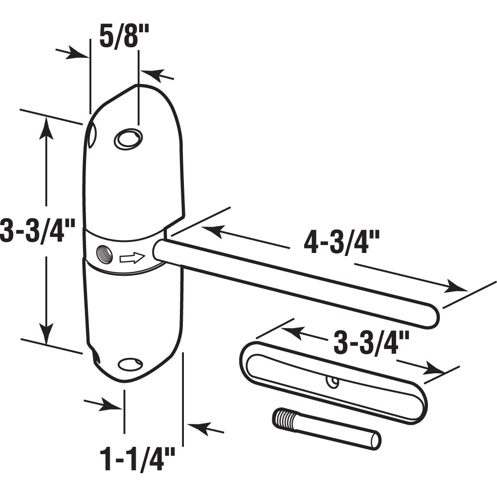 KC60HD | Safety Spring Door Closer - Prime-Line Parts