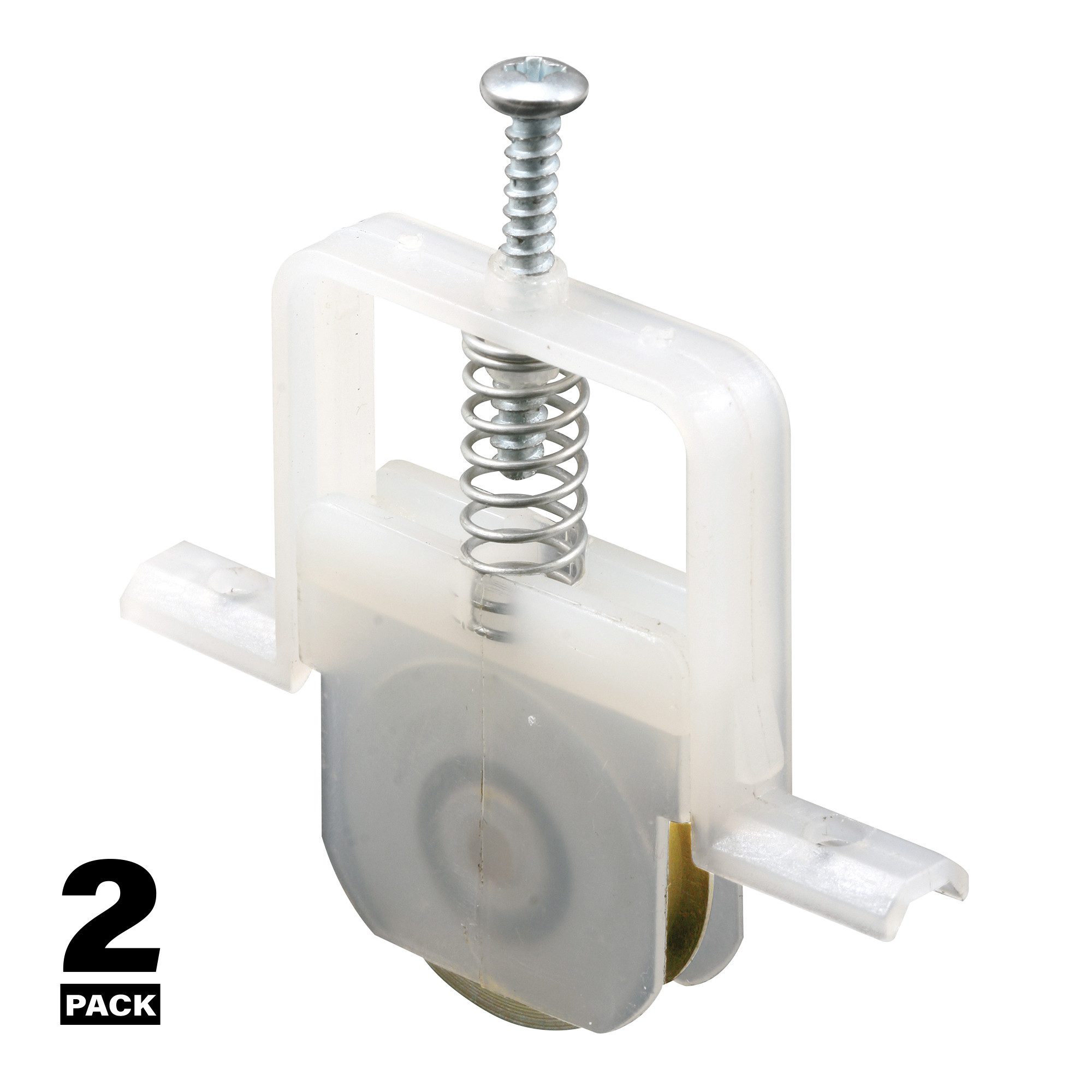 Roller Assembly, 1 in. Outside Diameter, Concave Edge, Steel Ball