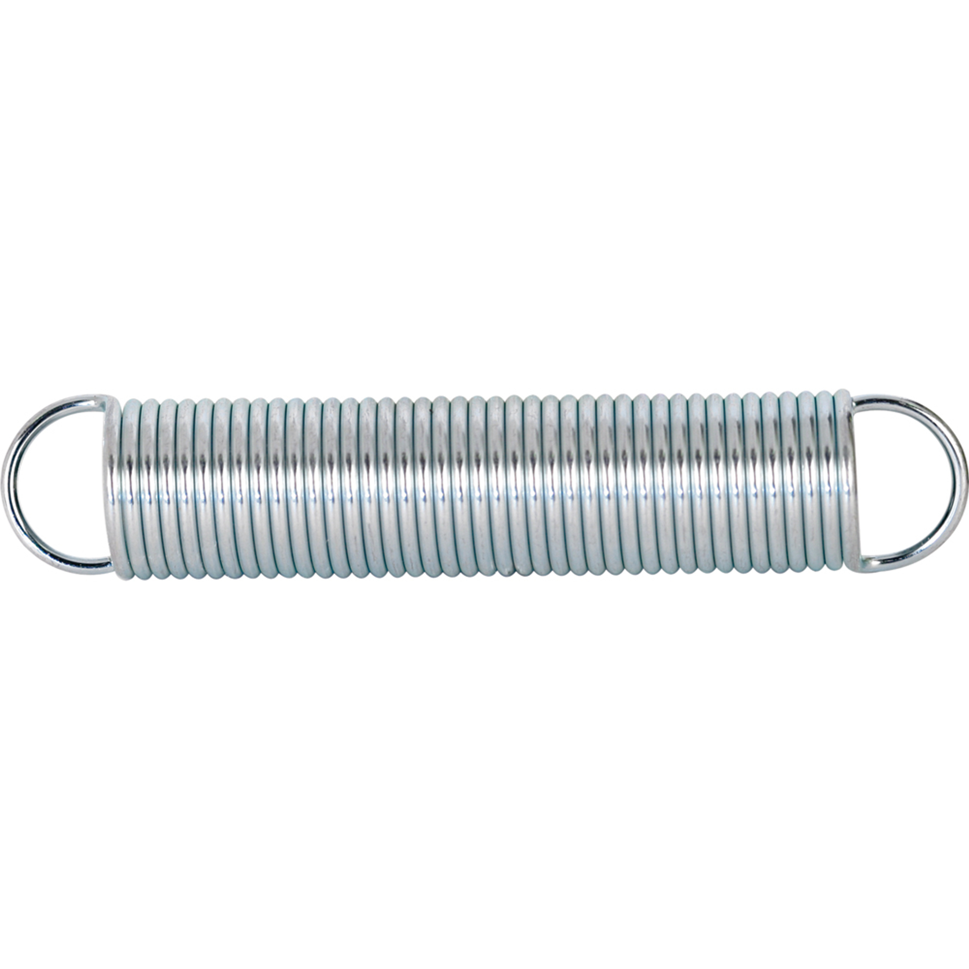 Extension Spring, 9/16 in. x 3 in., 0.054 in. Diameter, Single Loop