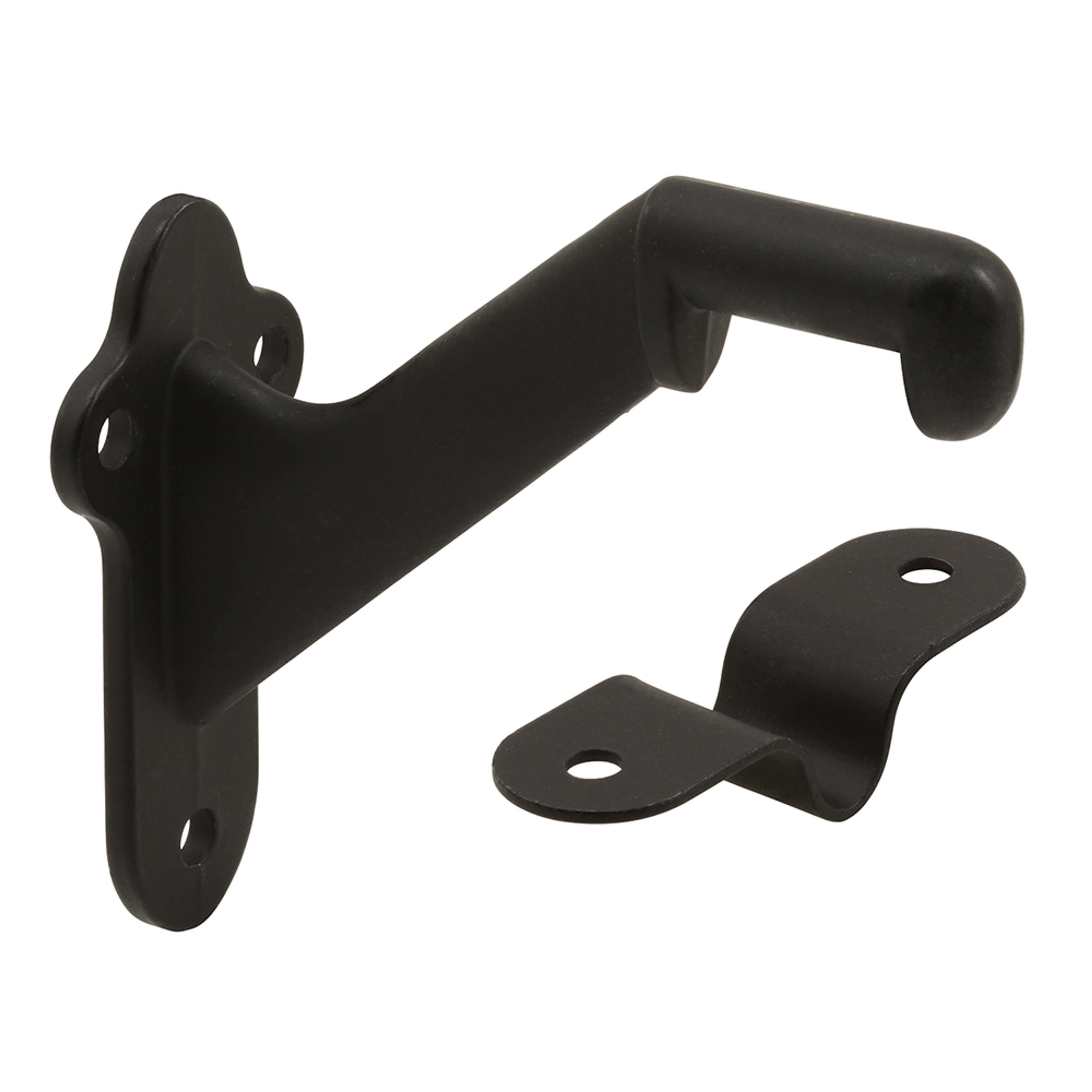 Staircase Handrail Support Bracket, Diecast Zinc Construction, Oil Rubbed Bronze (Single Pack)