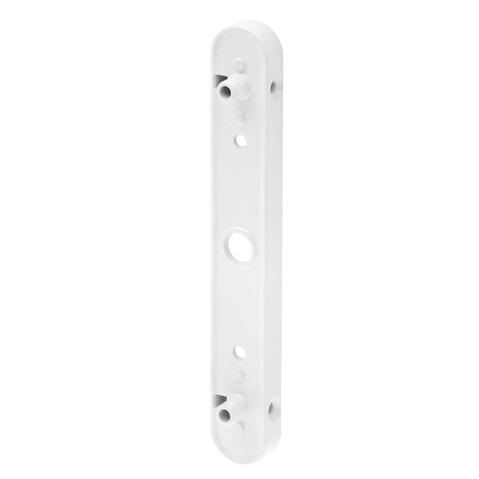 Diecast, White, Outside Patio Door Pull with Latch (Single Pack