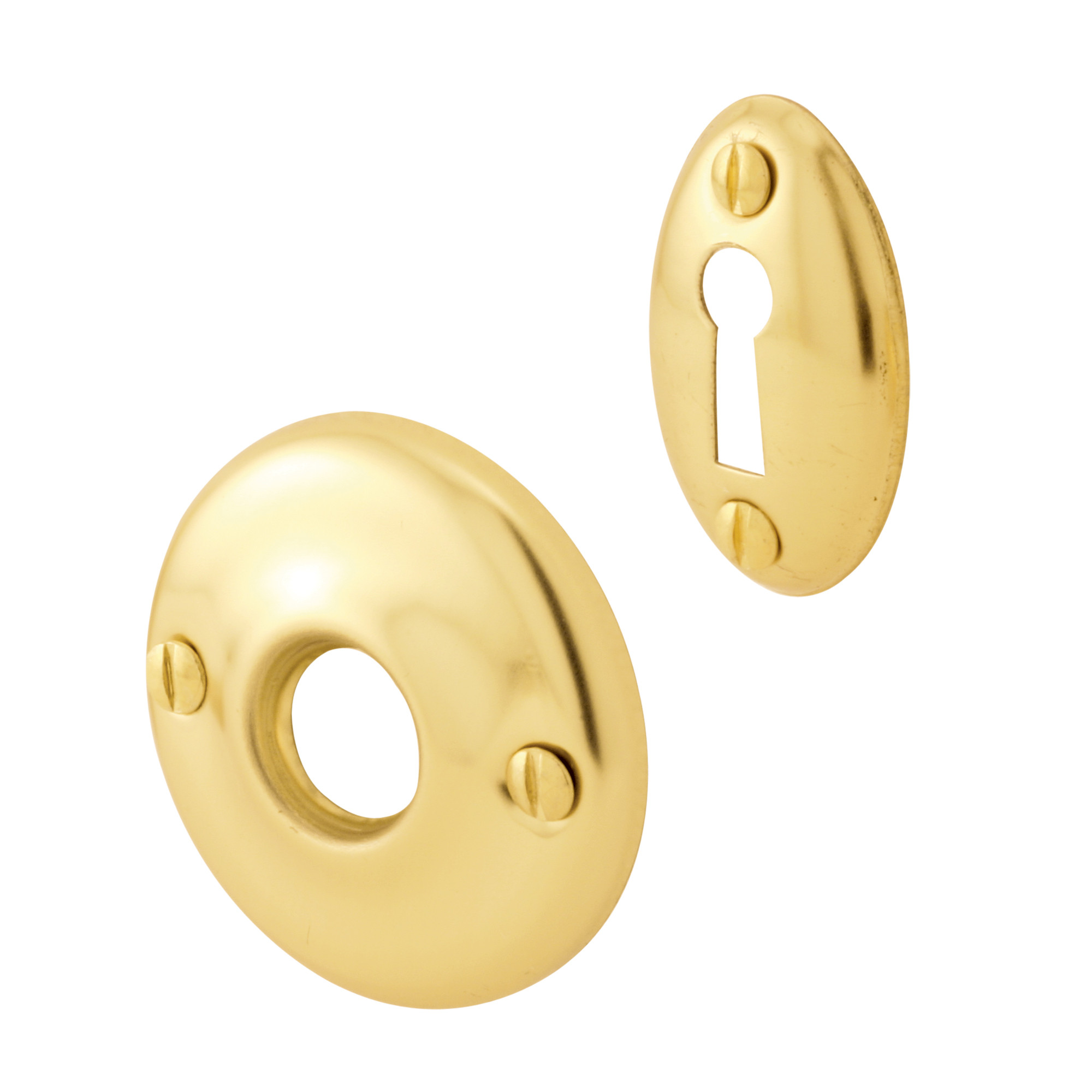 Horizontal Trim Lock Set, 3-3/8 In. Backset, Black Housing w/Brass