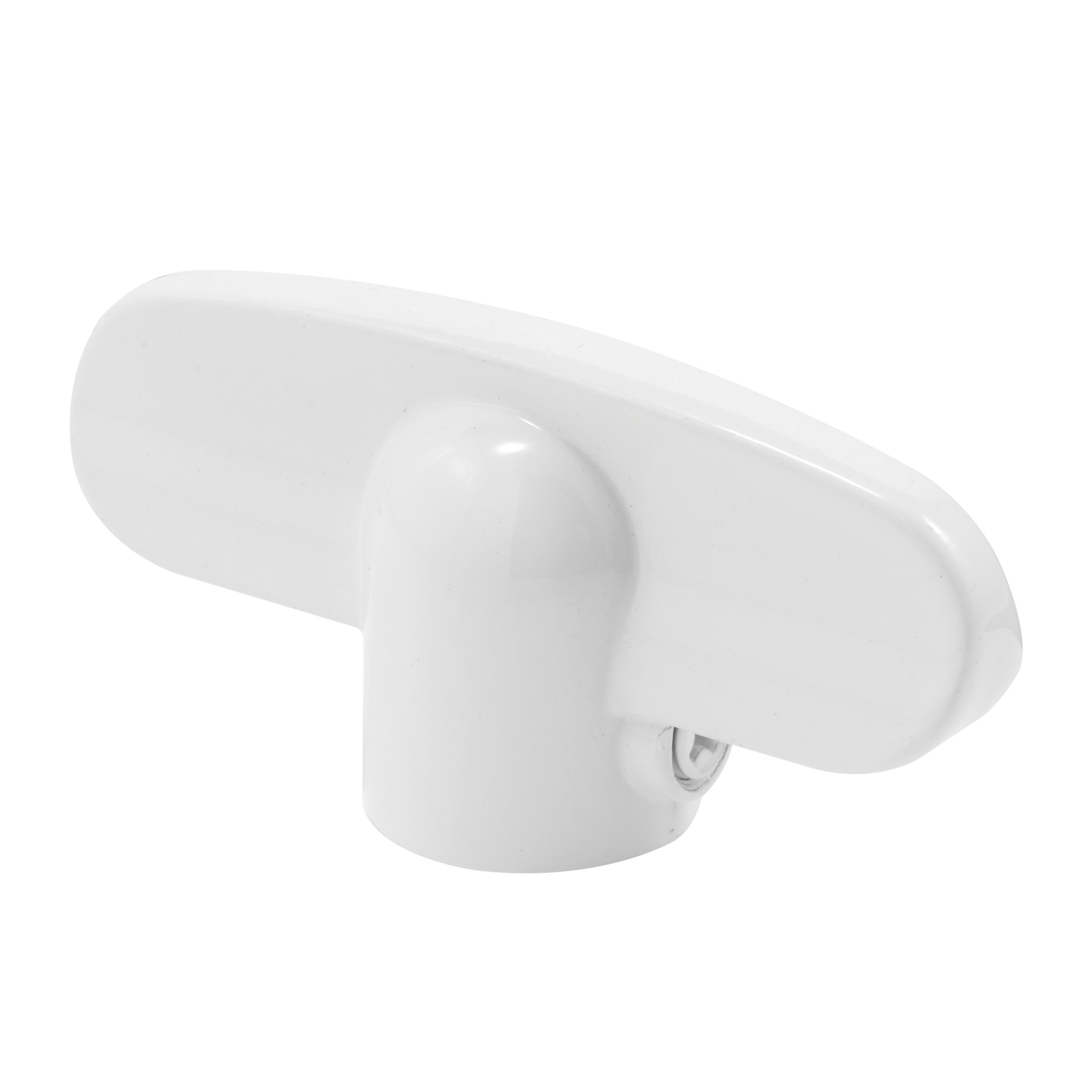 Universal, White Tee-Crank Casement Window Handle (2 Pack) - Prime