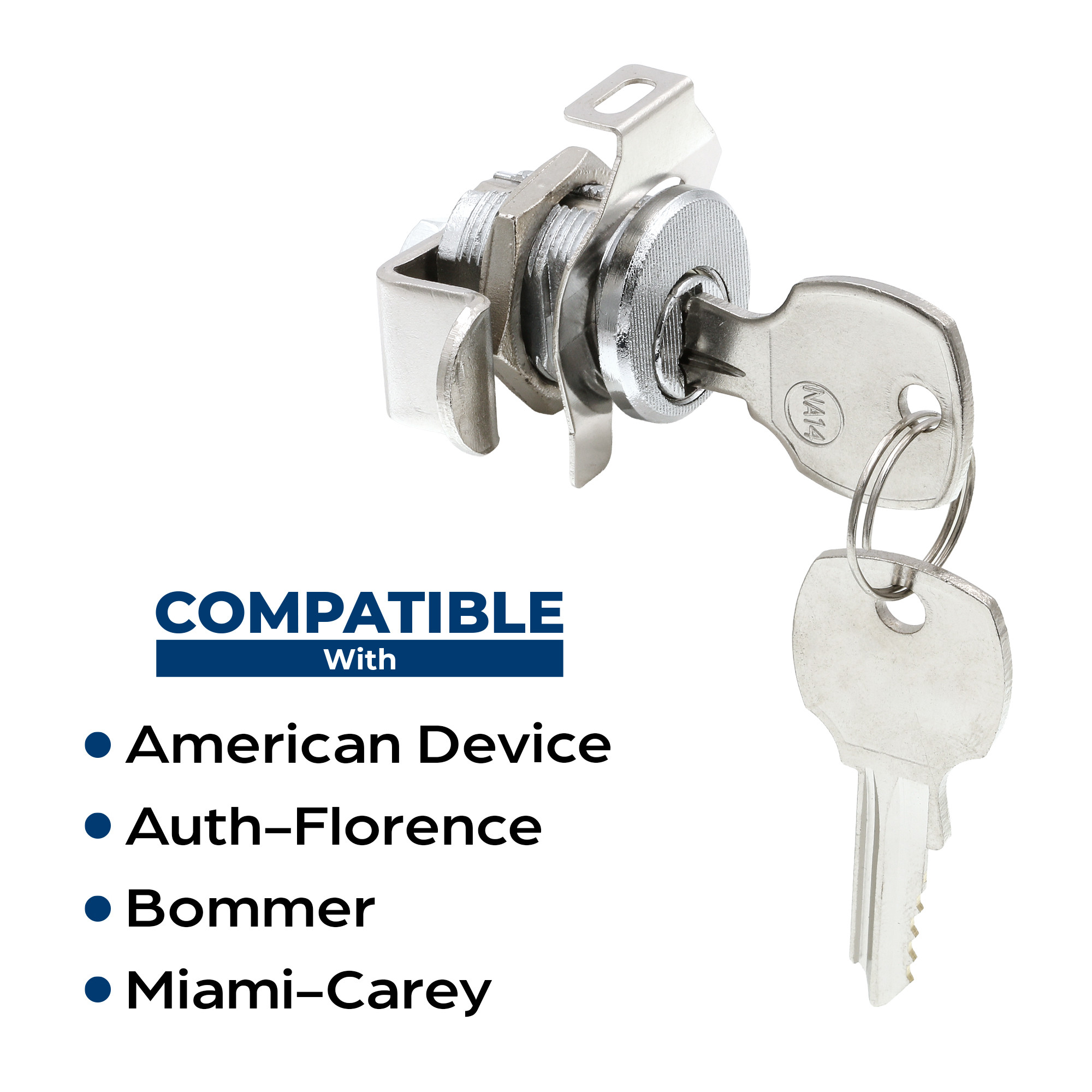 ドルチェアンドガッバーナACミランブック Satin Nickel 5-Cam Threaded Mailbox Lock - Prime-Line Parts