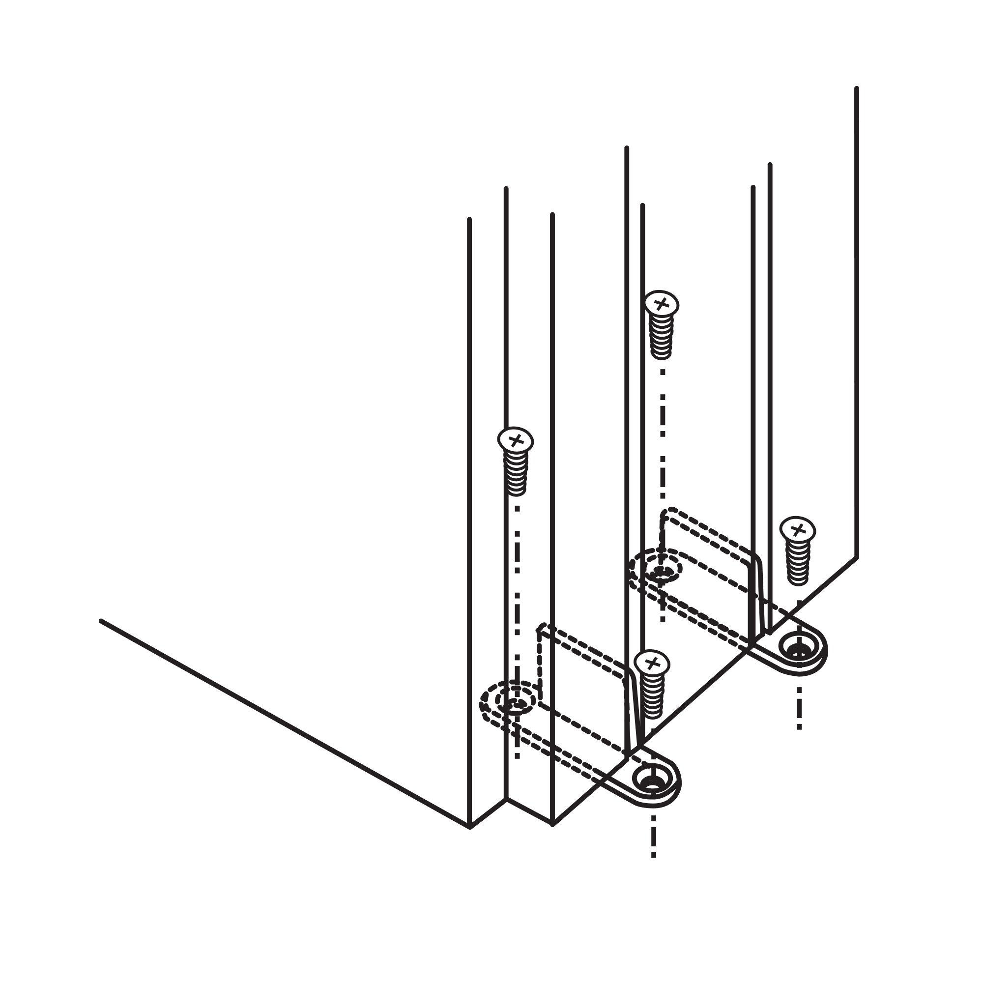 Nylon, Bypass Door Floor Guide (2 Pack) - Prime-Line Parts