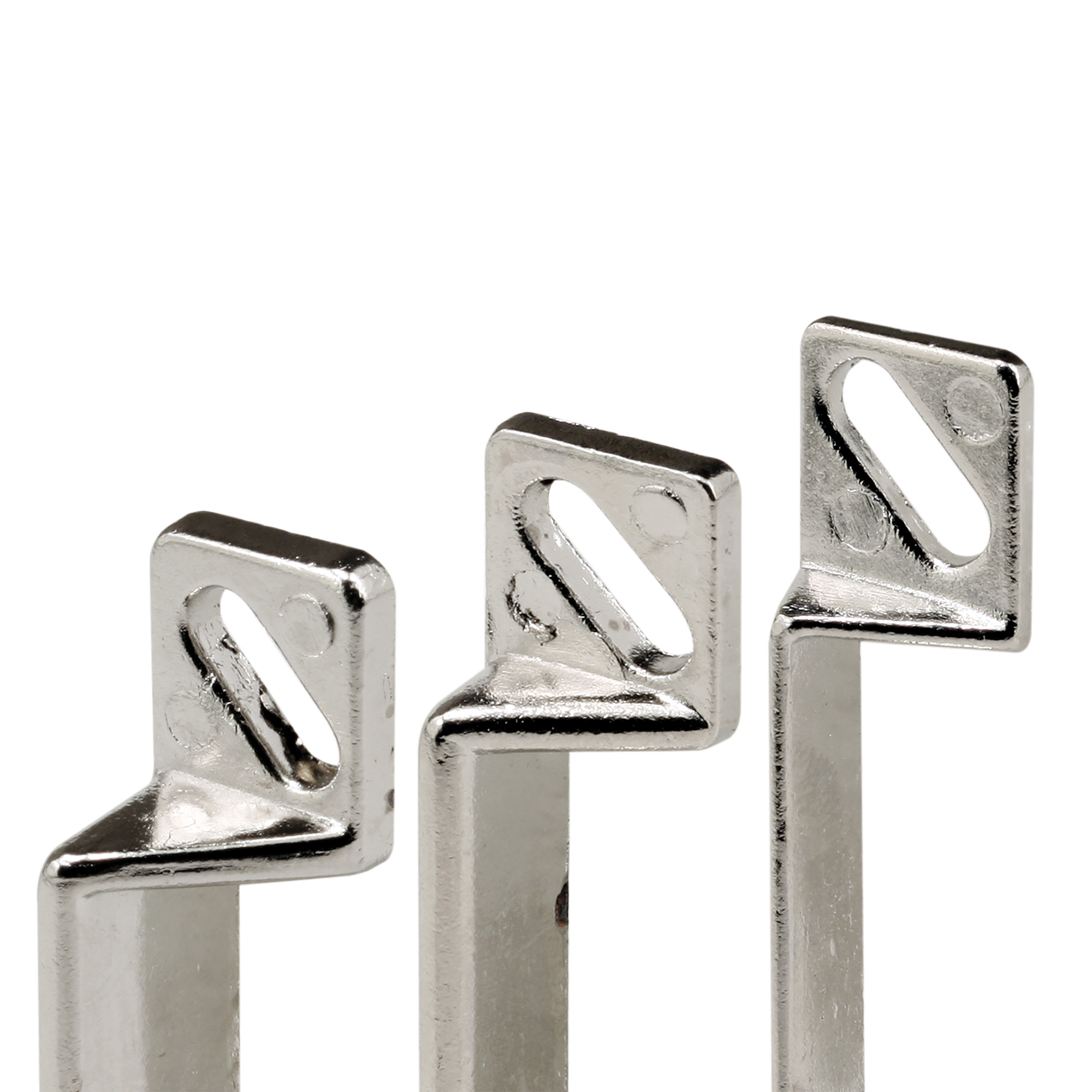 ACT 3　454550 1-11/16 in. Zinc Diecast Constructed Strike Plate Assortment for
