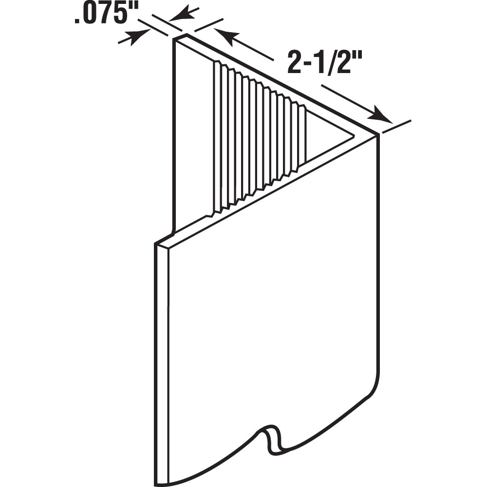 Vinyl Corner Shield, White – 2-3/8” x 48” – Durable Vinyl Corner Guards, Easy to Install, Protects Wall Edges from Paint Chips, Wallpaper Tears, and Fingerprints (6 Pack)