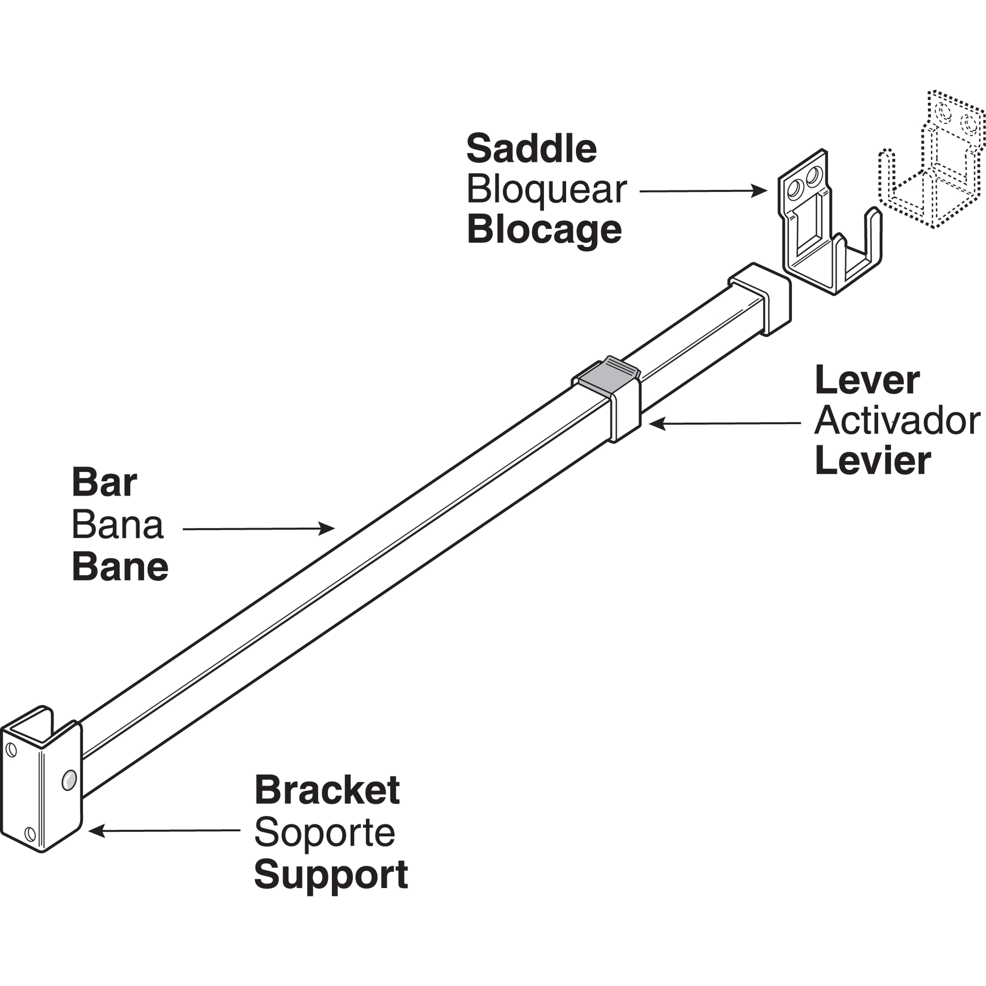 U 9920 |  Security Bar Lock