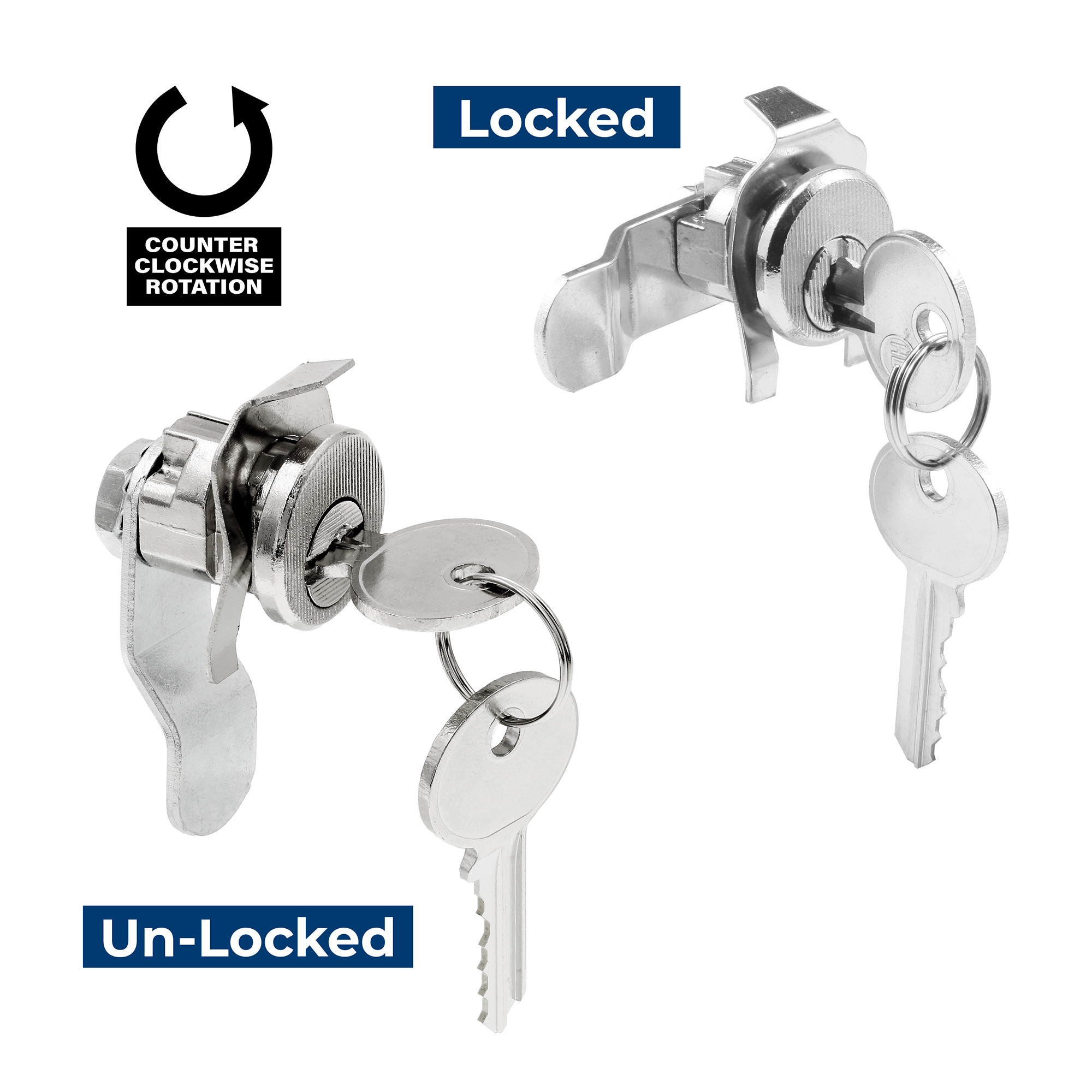 S 4140 Mailbox Lock – Replacement, Multipurpose Mailbox Lock for