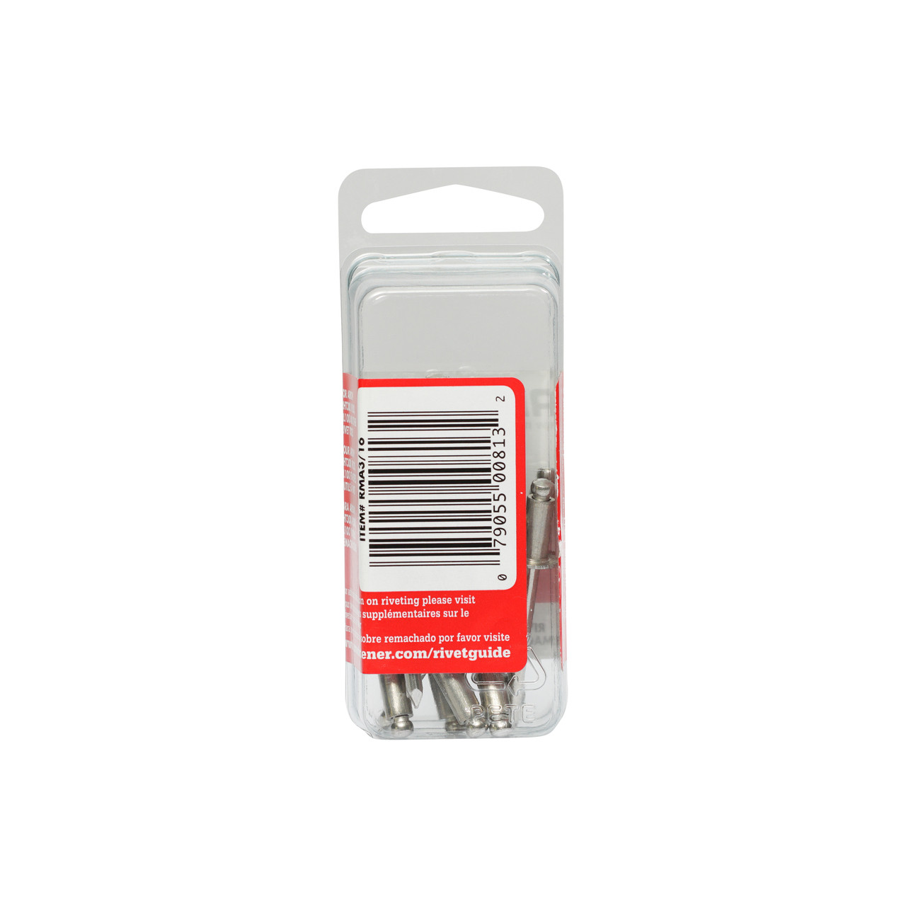 Arrow RMA3/16 Medium Aluminum 3/16-inch Pop Rivets, 18-Pack