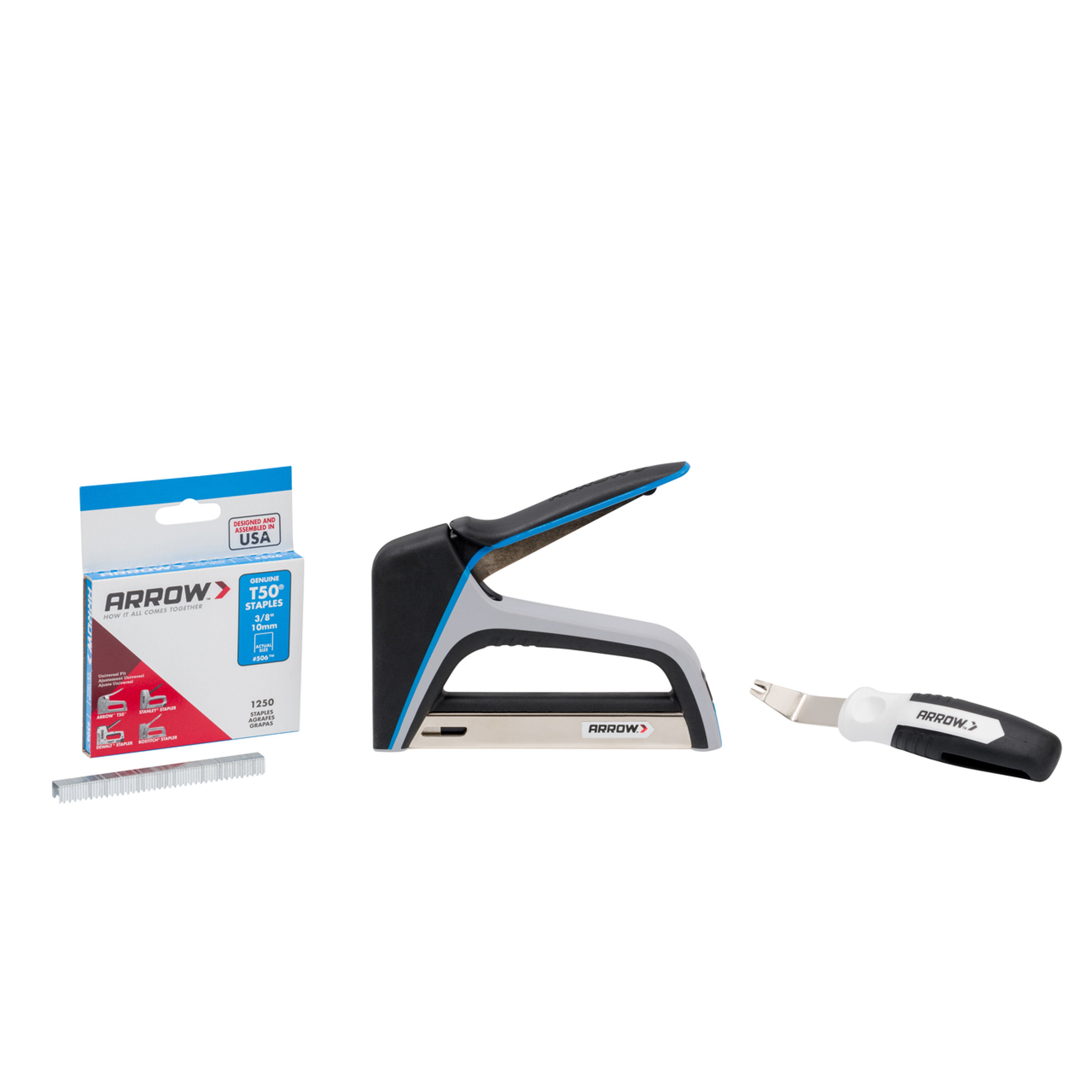 Arrow T50XKIT1000 TacMate Heavy Duty Staple Gun Kit
