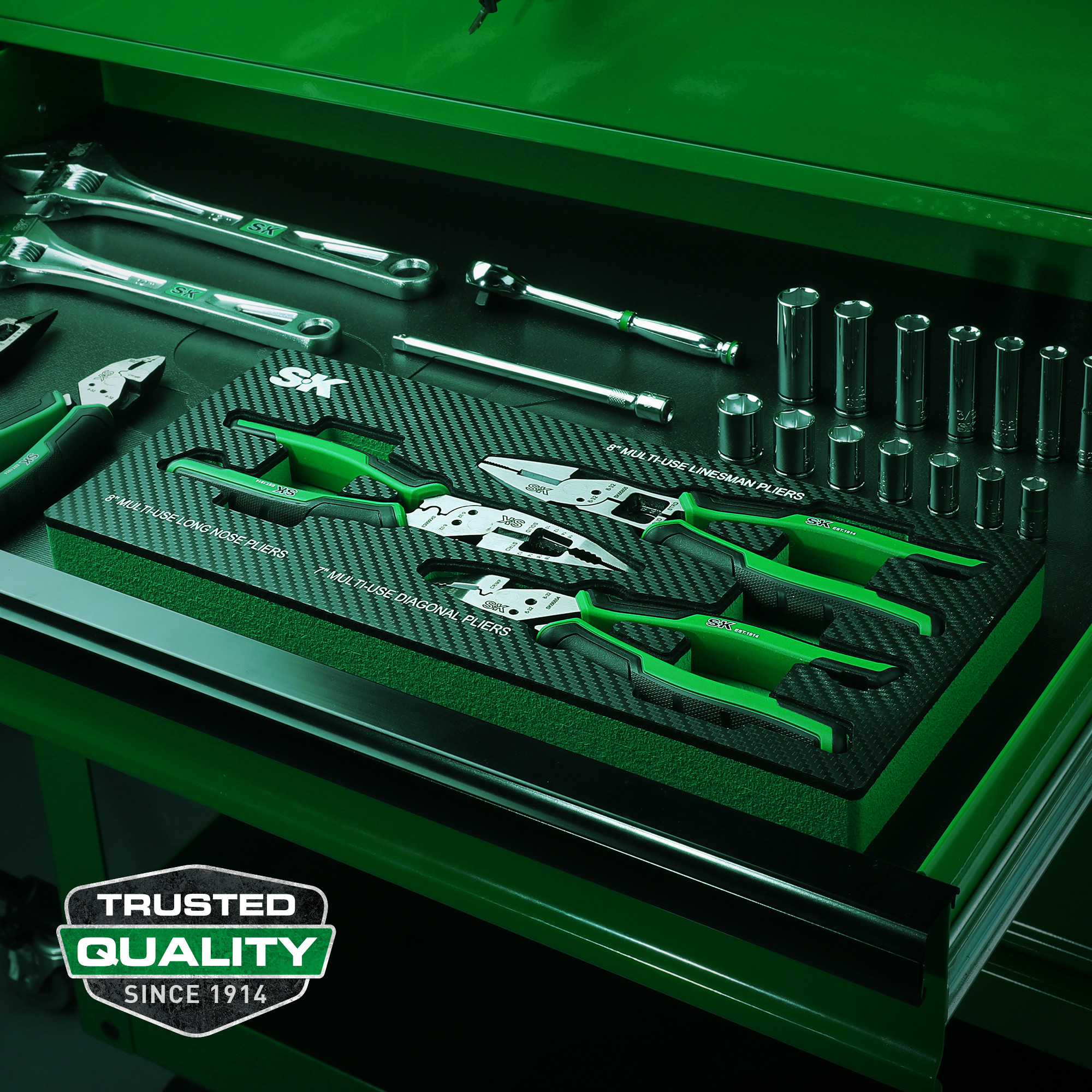 SK SK01326 3 Piece Plier Set - Arrow Tool Group