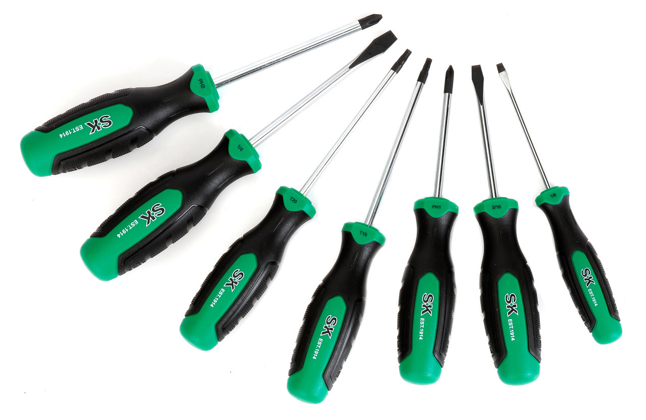 SK SK01335 7 Piece Screwdriver Set - Arrow Tool Group